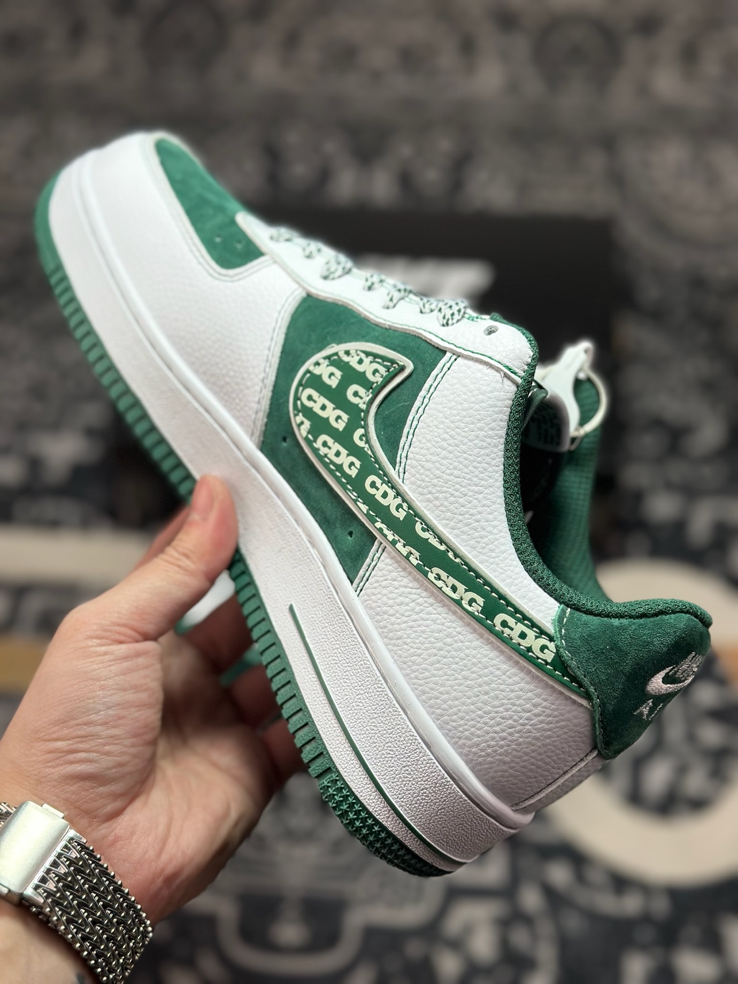 原装级别 Nike Air Force 1'07 “THE NORTH FACE” 白绿 SU2305-561