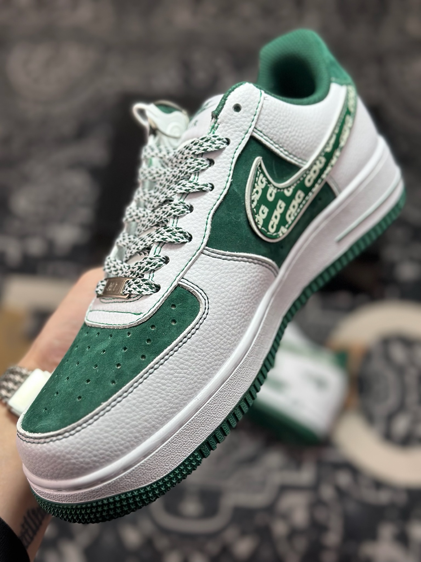 原装级别 Nike Air Force 1'07 “THE NORTH FACE” 白绿 SU2305-561