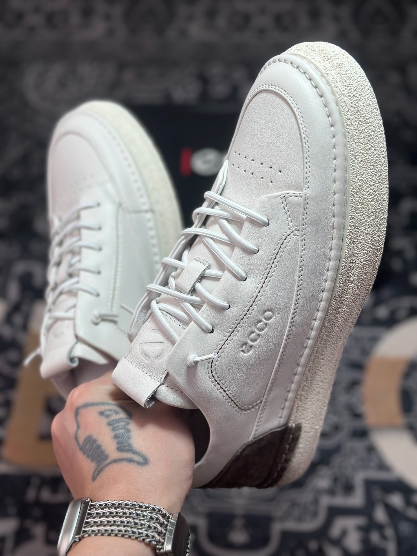 B6300 原装级别 ECCO爱步男士休闲鞋 百搭防滑平底鞋