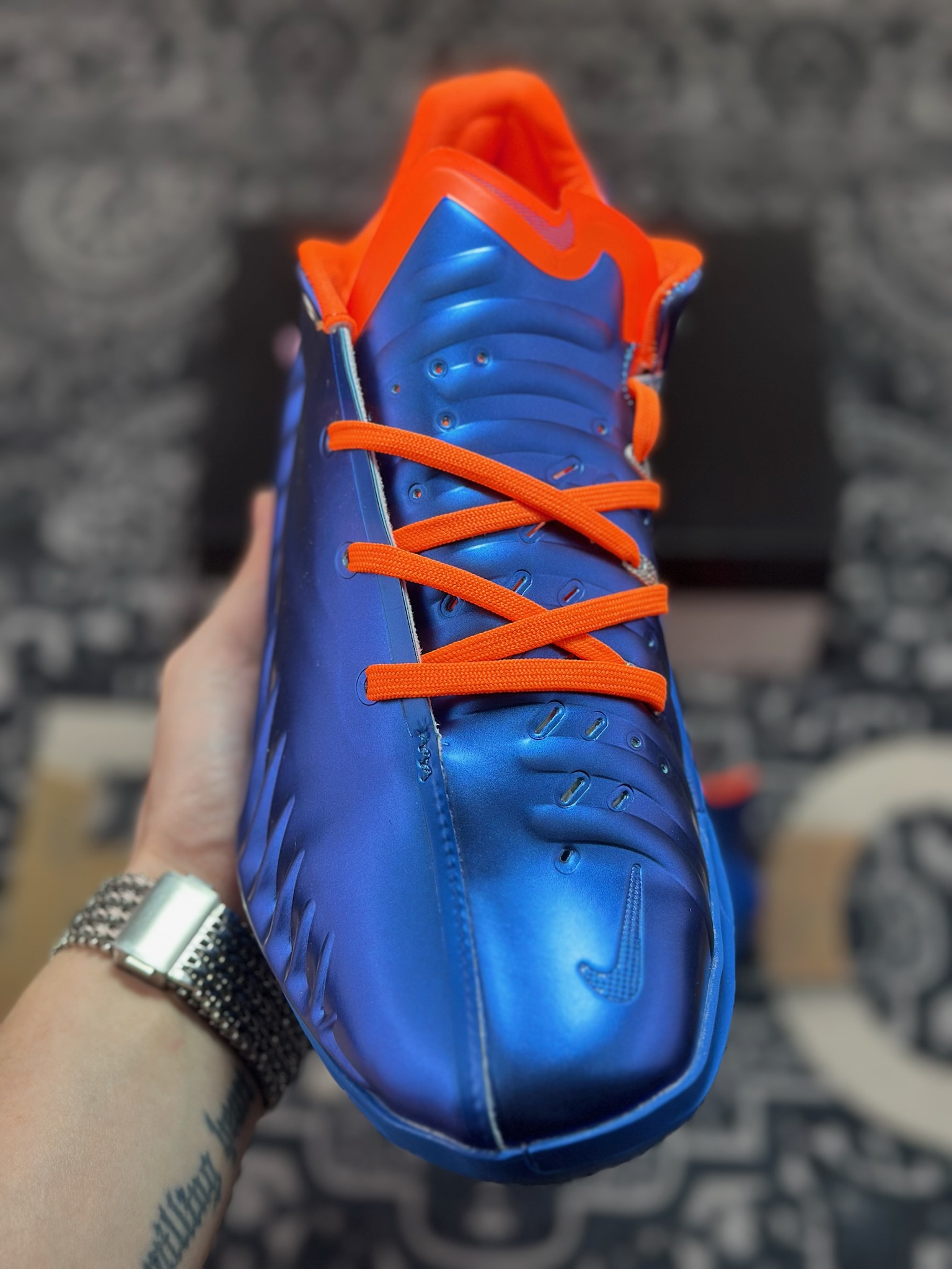 B2260 原装级别 专攻篮球实战系列版本 GT4代支线白宝蓝桔配色 IQ2606-200