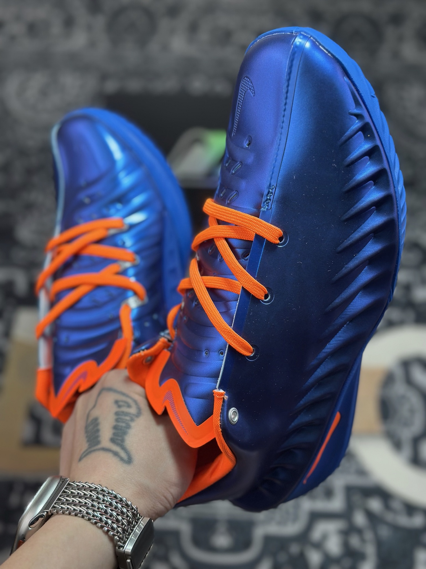 B2260 原装级别 专攻篮球实战系列版本 GT4代支线白宝蓝桔配色 IQ2606-200