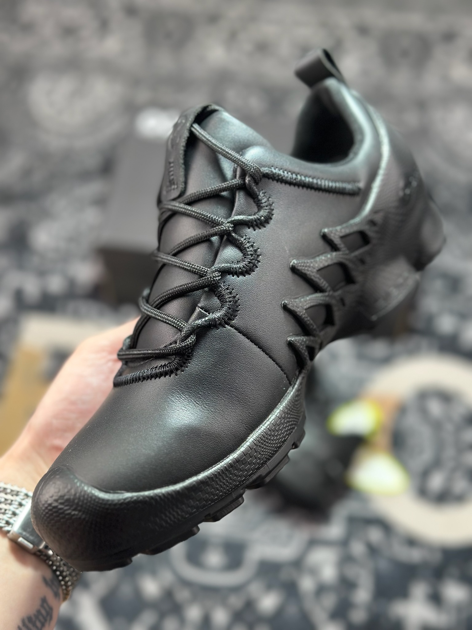 B6300 原装级别 ECCO爱步BIOM真皮运动鞋 防滑健步慢跑鞋