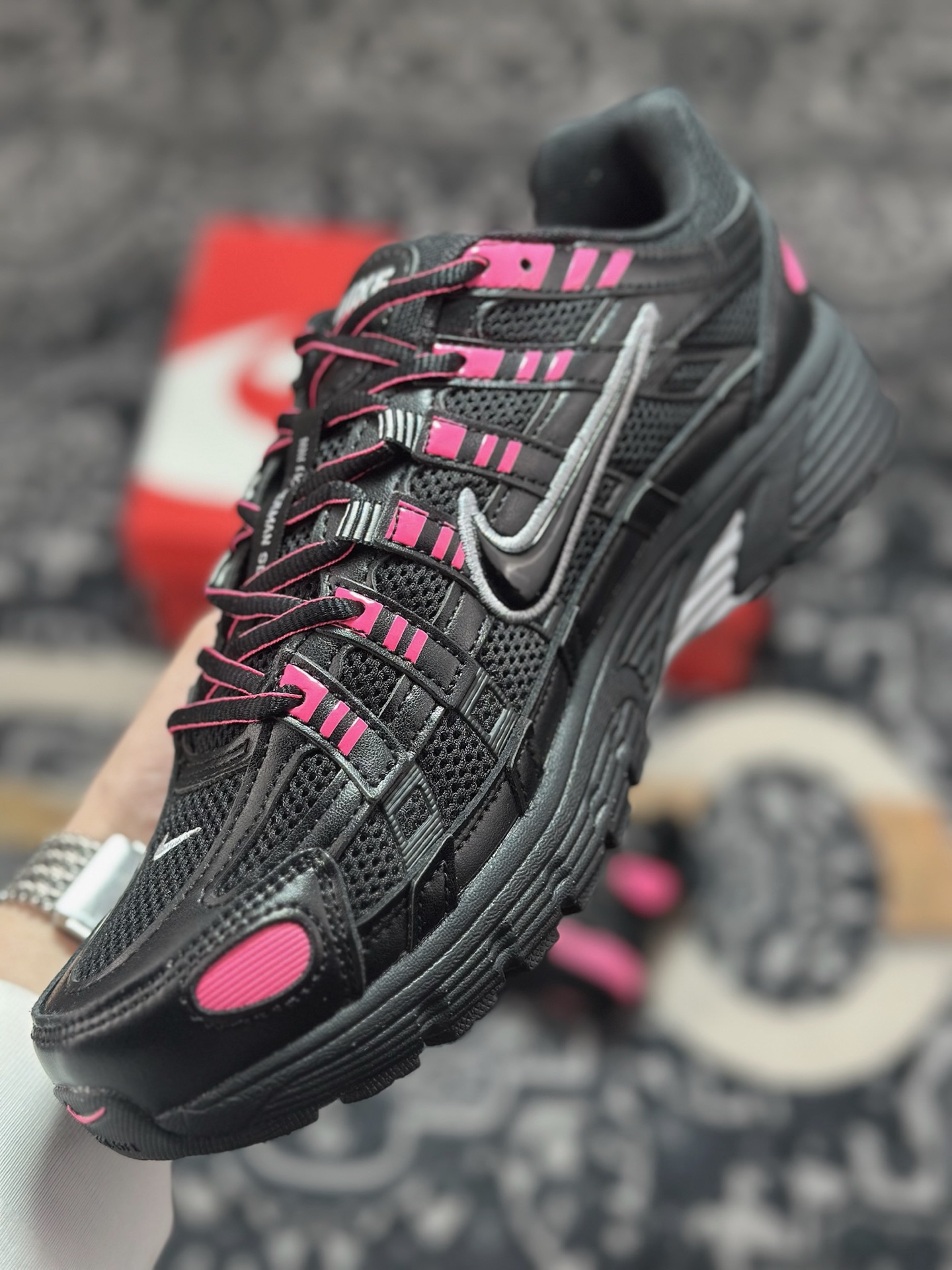 A6200 原厂级别 原鞋开发 原数据档案 Nike P-6000 黑粉 CD6404-600