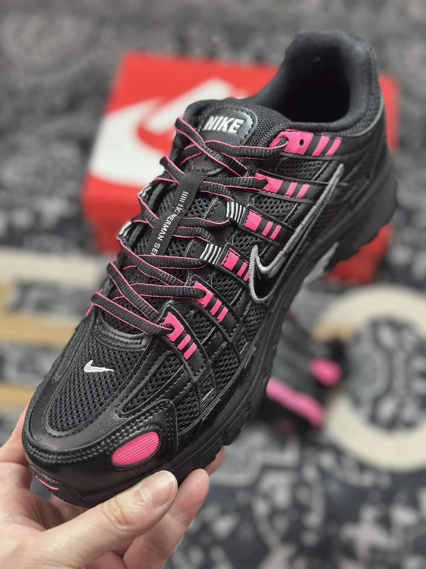 A6200 原厂级别 原鞋开发 原数据档案 Nike P-6000 黑粉 CD6404-600