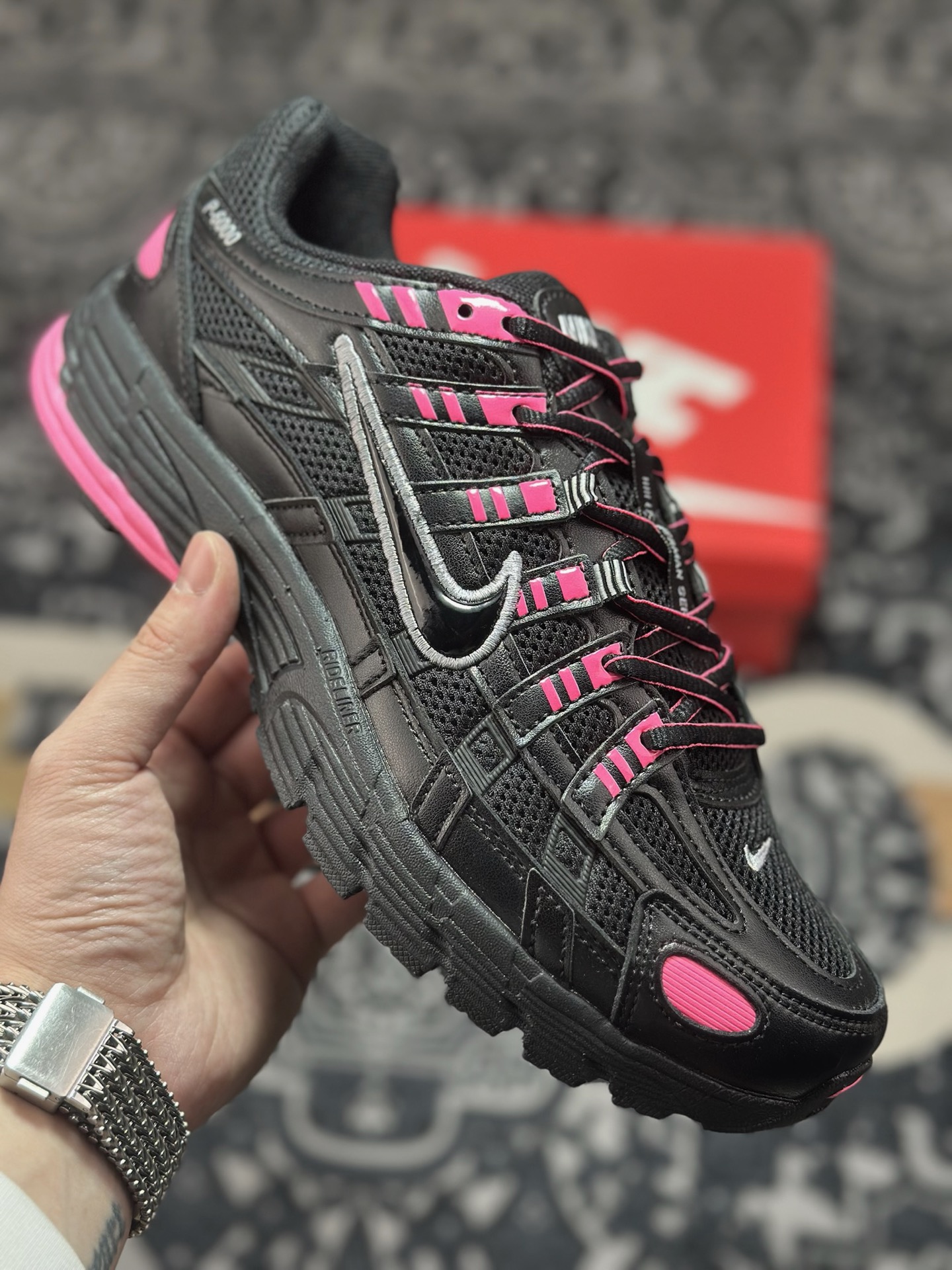 A6200 原厂级别 原鞋开发 原数据档案 Nike P-6000 黑粉 CD6404-600