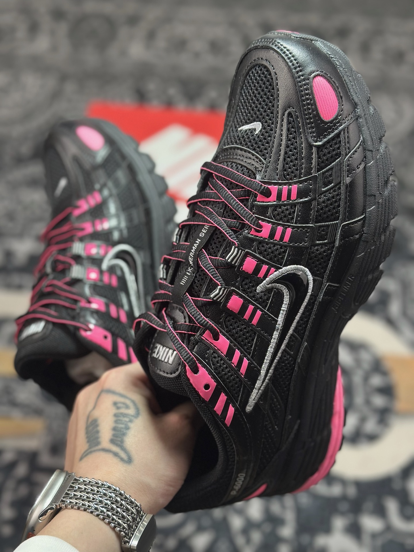 A6200 原厂级别 原鞋开发 原数据档案 Nike P-6000 黑粉 CD6404-600