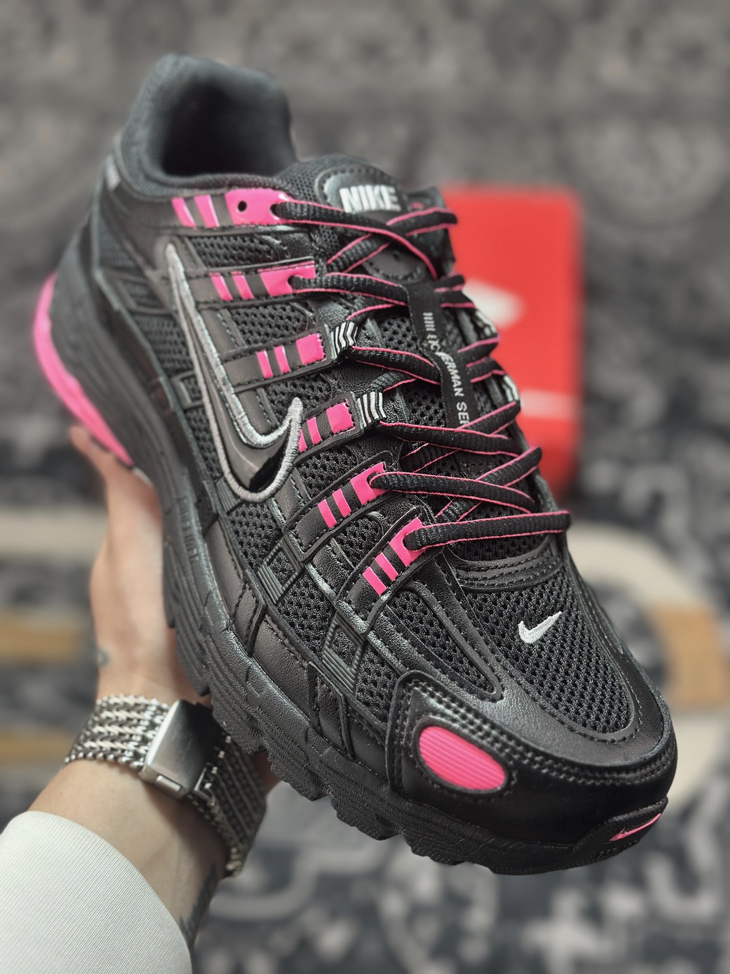 A6200 原厂级别 原鞋开发 原数据档案 Nike P-6000 黑粉 CD6404-600