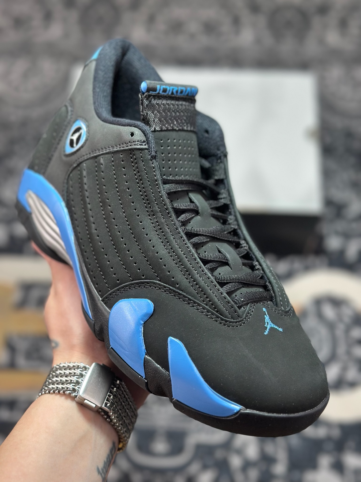 优选 原装级别 Air Jordan 14 “University Blue”大学蓝 487471-002