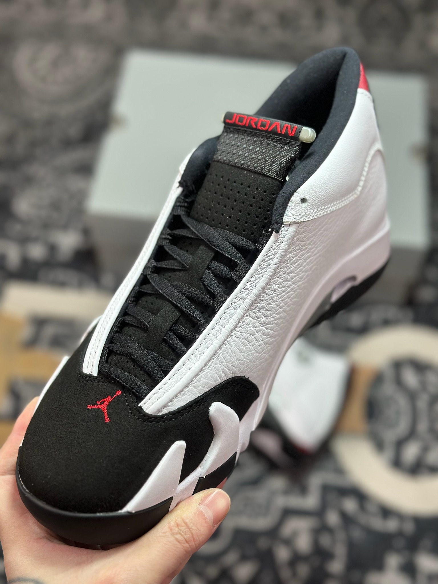 优选 原装级别 Air Jordan 14 Retro AJ14乔14 文化篮球鞋 487471-160