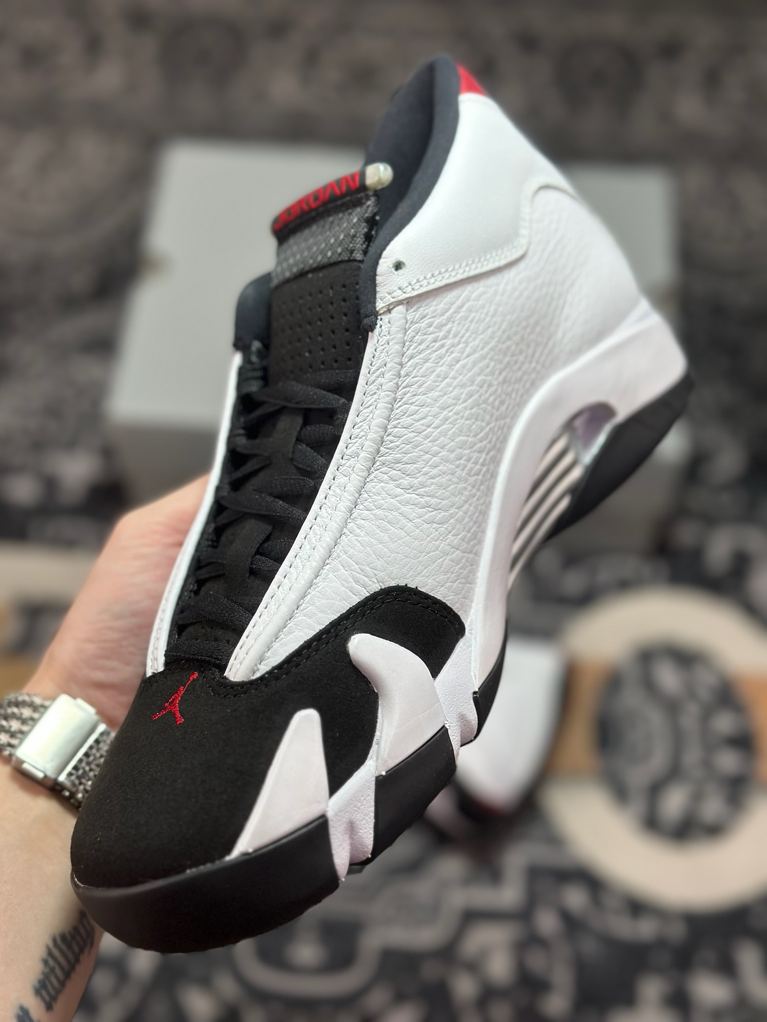 优选 原装级别 Air Jordan 14 Retro AJ14乔14 文化篮球鞋 487471-160