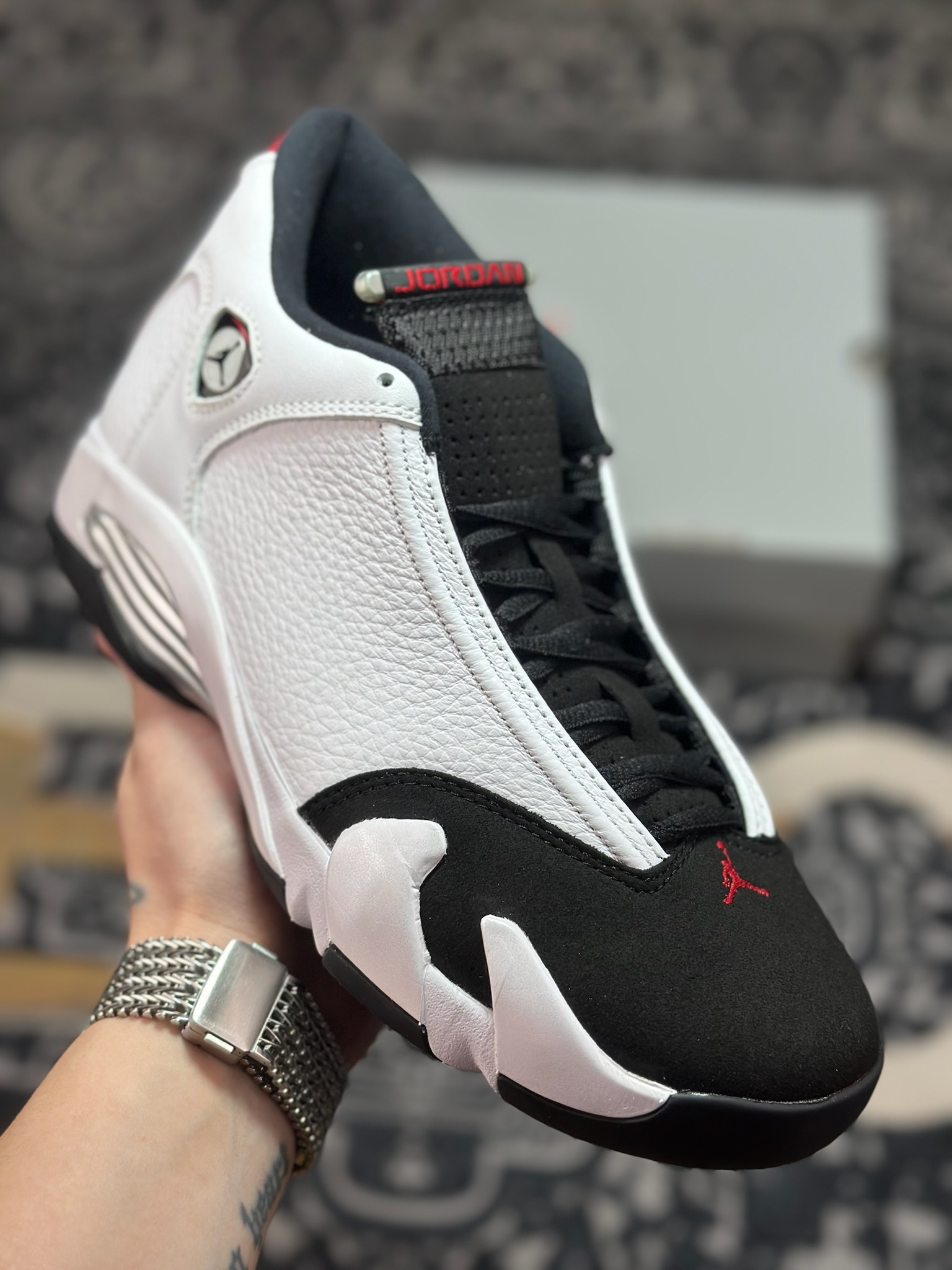 优选 原装级别 Air Jordan 14 Retro AJ14乔14 文化篮球鞋 487471-160