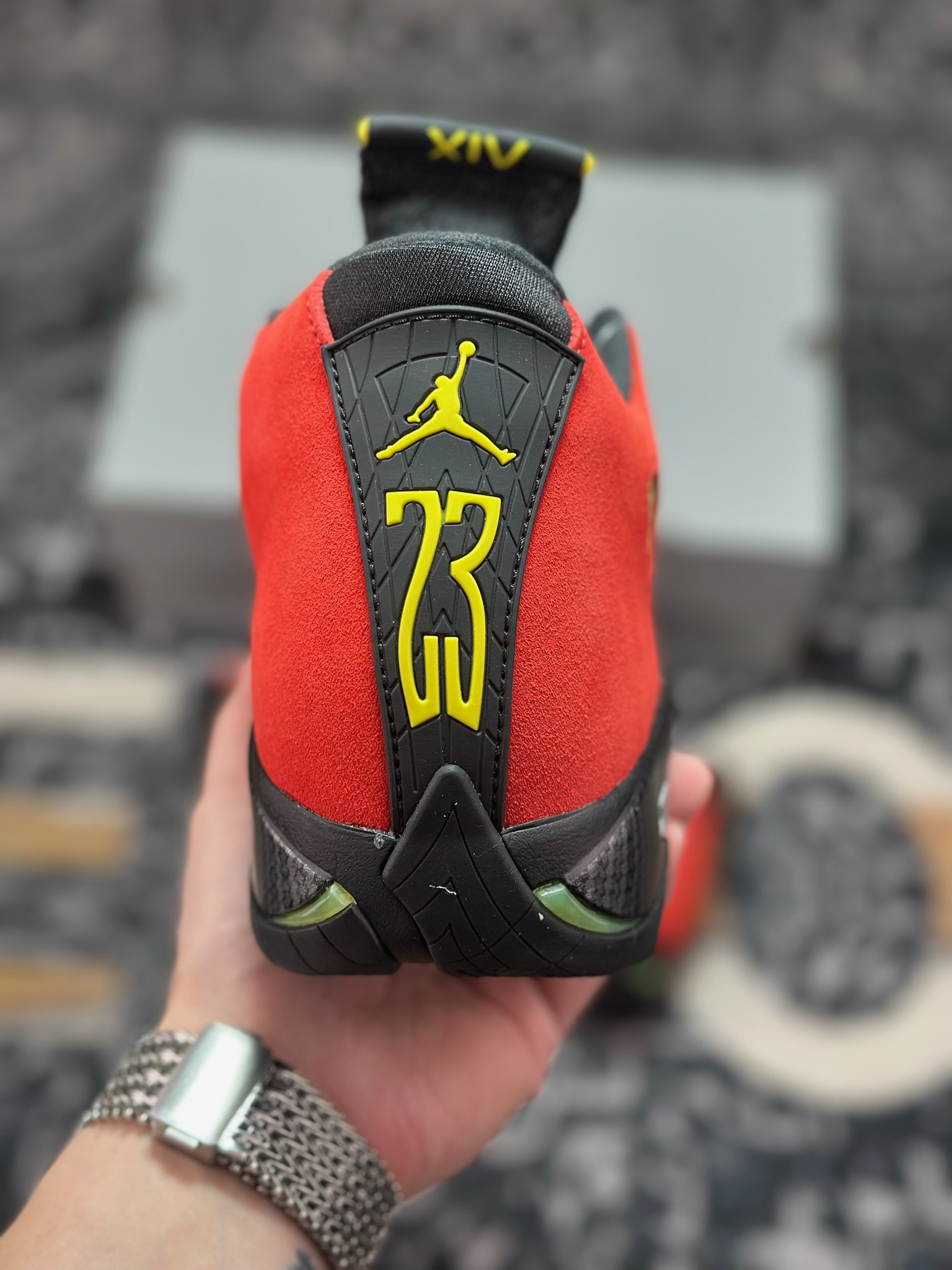 优选 原装级别 Air Jordan 14 ” Ferrari ” 法拉利 AJ14乔14 男子文化篮球鞋 IF5015-600