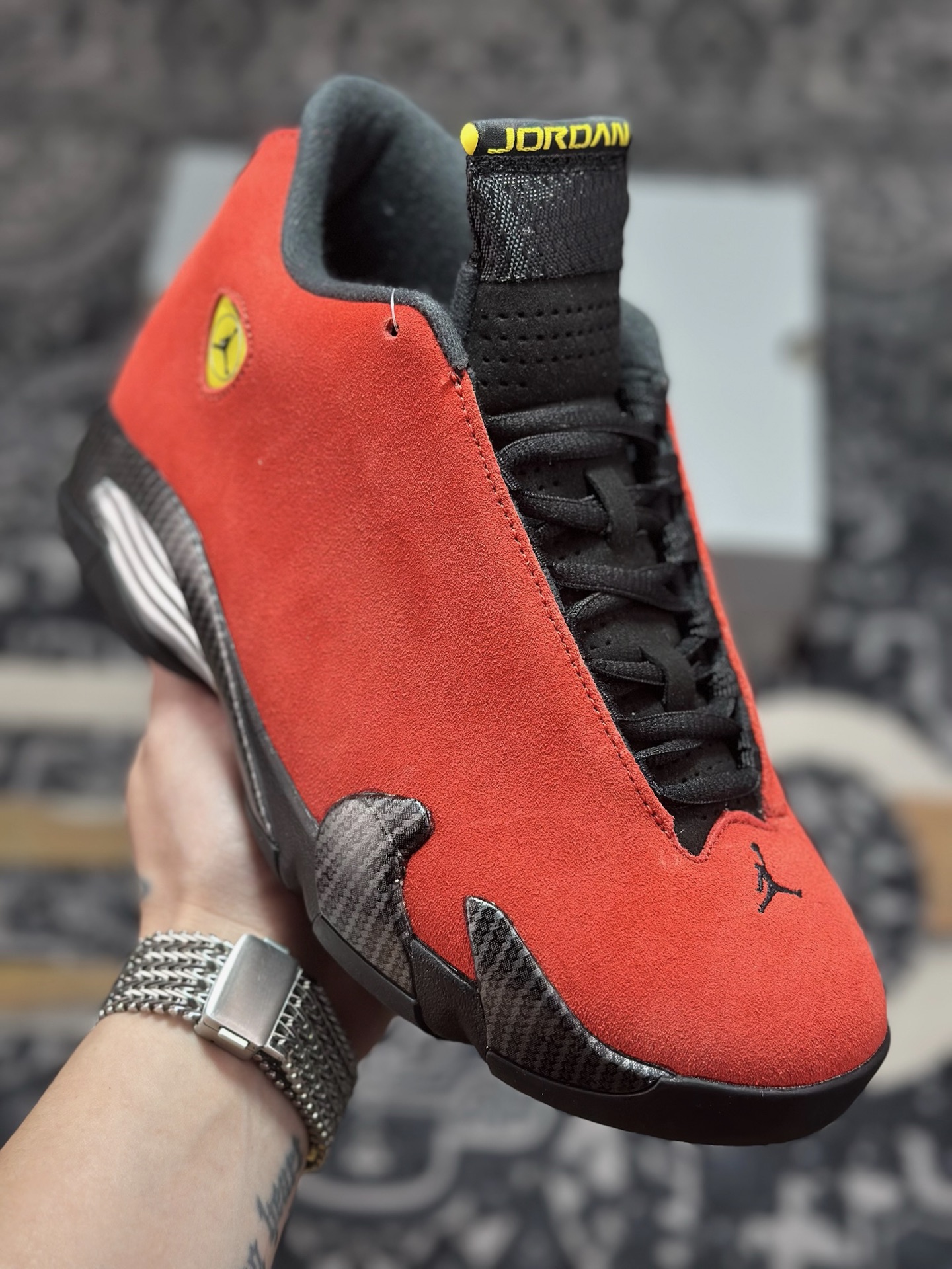 优选 原装级别 Air Jordan 14 ” Ferrari ” 法拉利 AJ14乔14 男子文化篮球鞋 IF5015-600