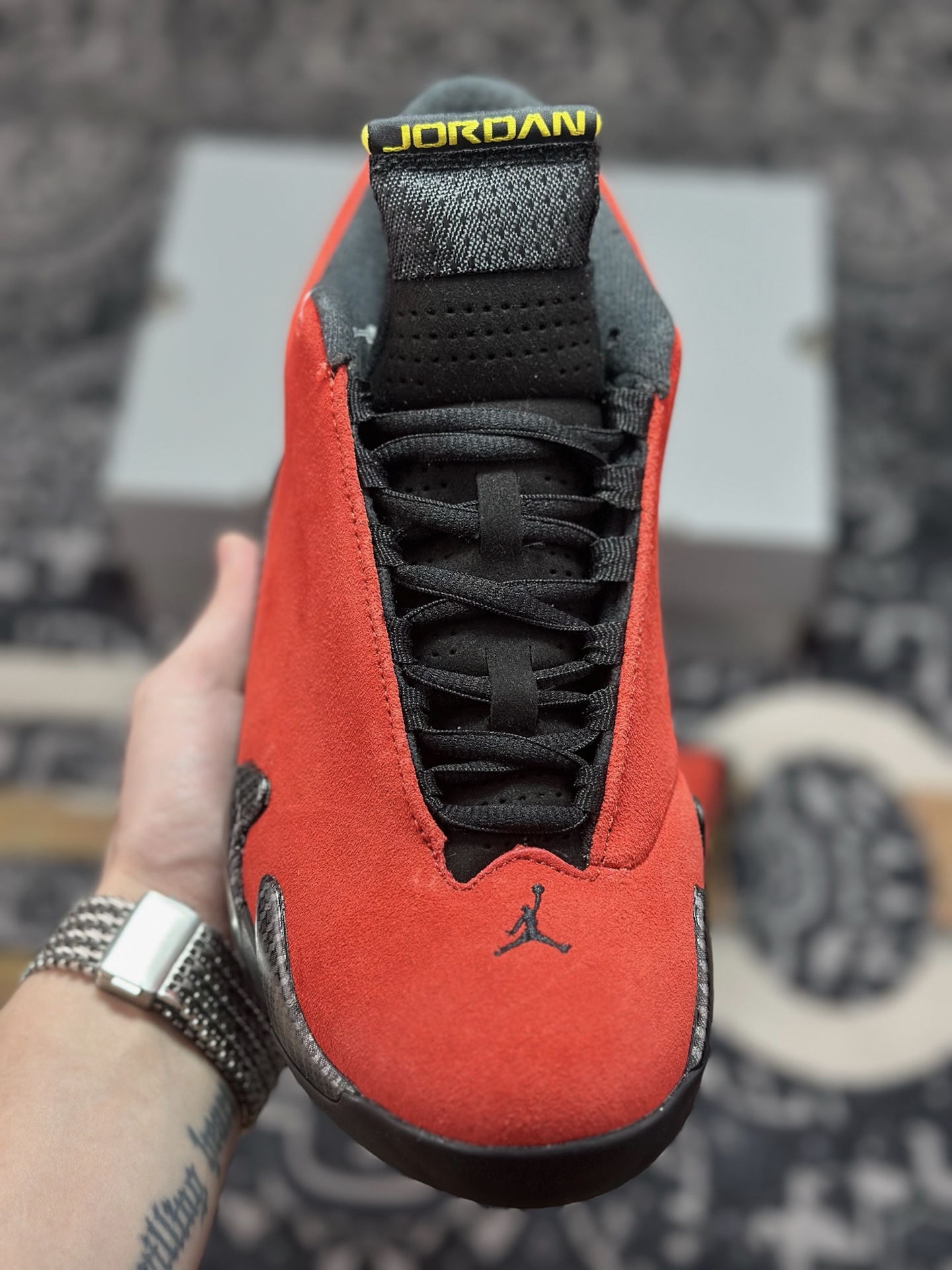 优选 原装级别 Air Jordan 14 ” Ferrari ” 法拉利 AJ14乔14 男子文化篮球鞋 IF5015-600