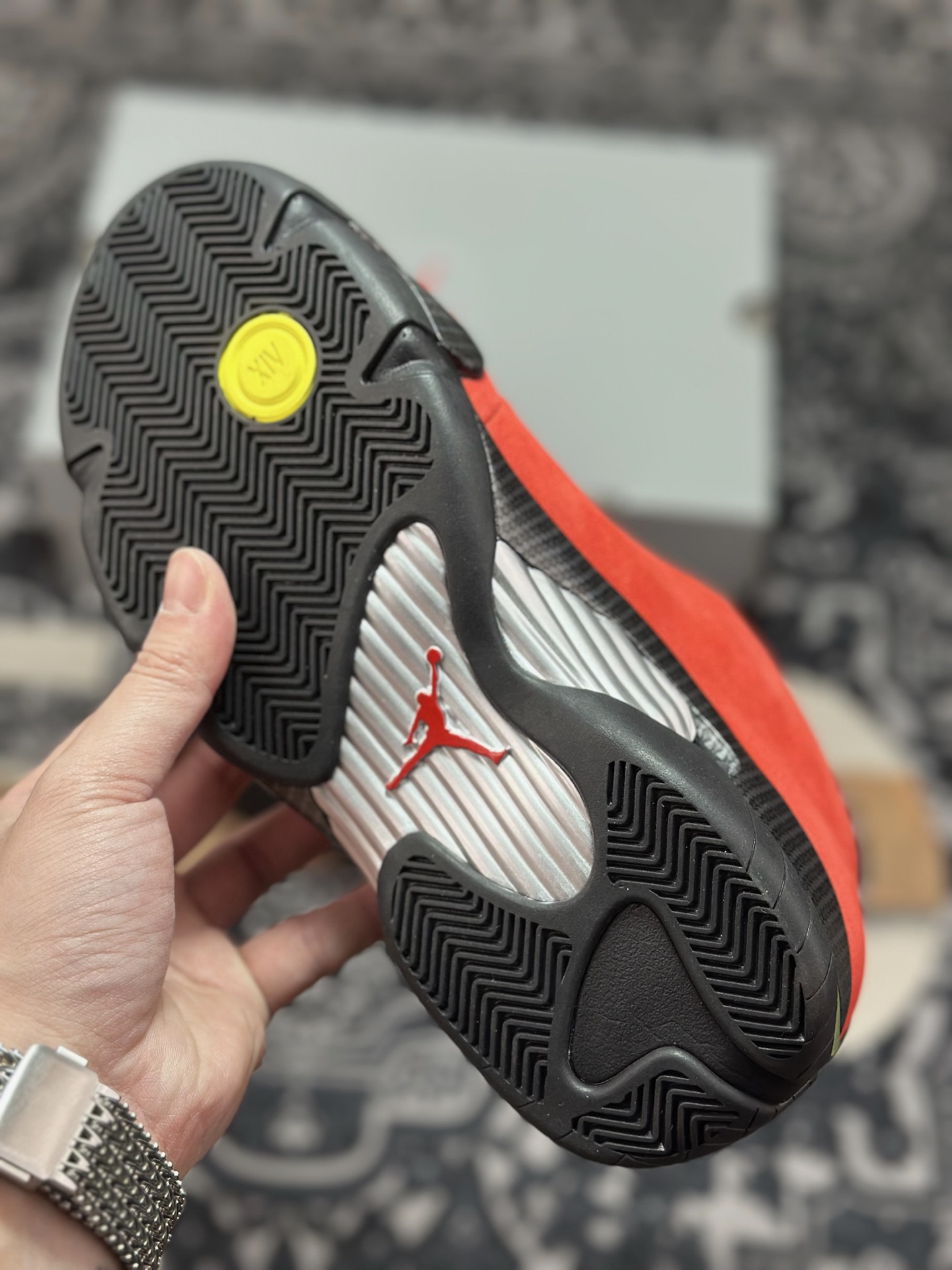 优选 原装级别 Air Jordan 14 ” Ferrari ” 法拉利 AJ14乔14 男子文化篮球鞋 IF5015-600