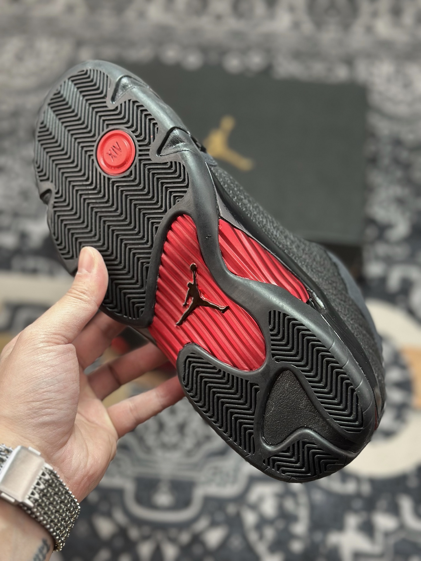 优选 原装级别 Air Jordan 14 Retro AJ14乔14 文化篮球鞋 487471-003