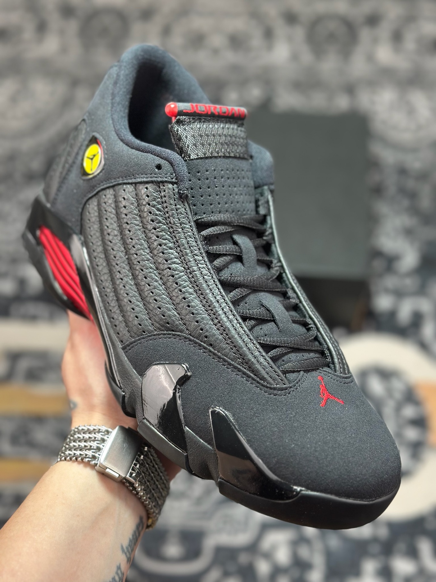优选 原装级别 Air Jordan 14 Retro AJ14乔14 文化篮球鞋 487471-003