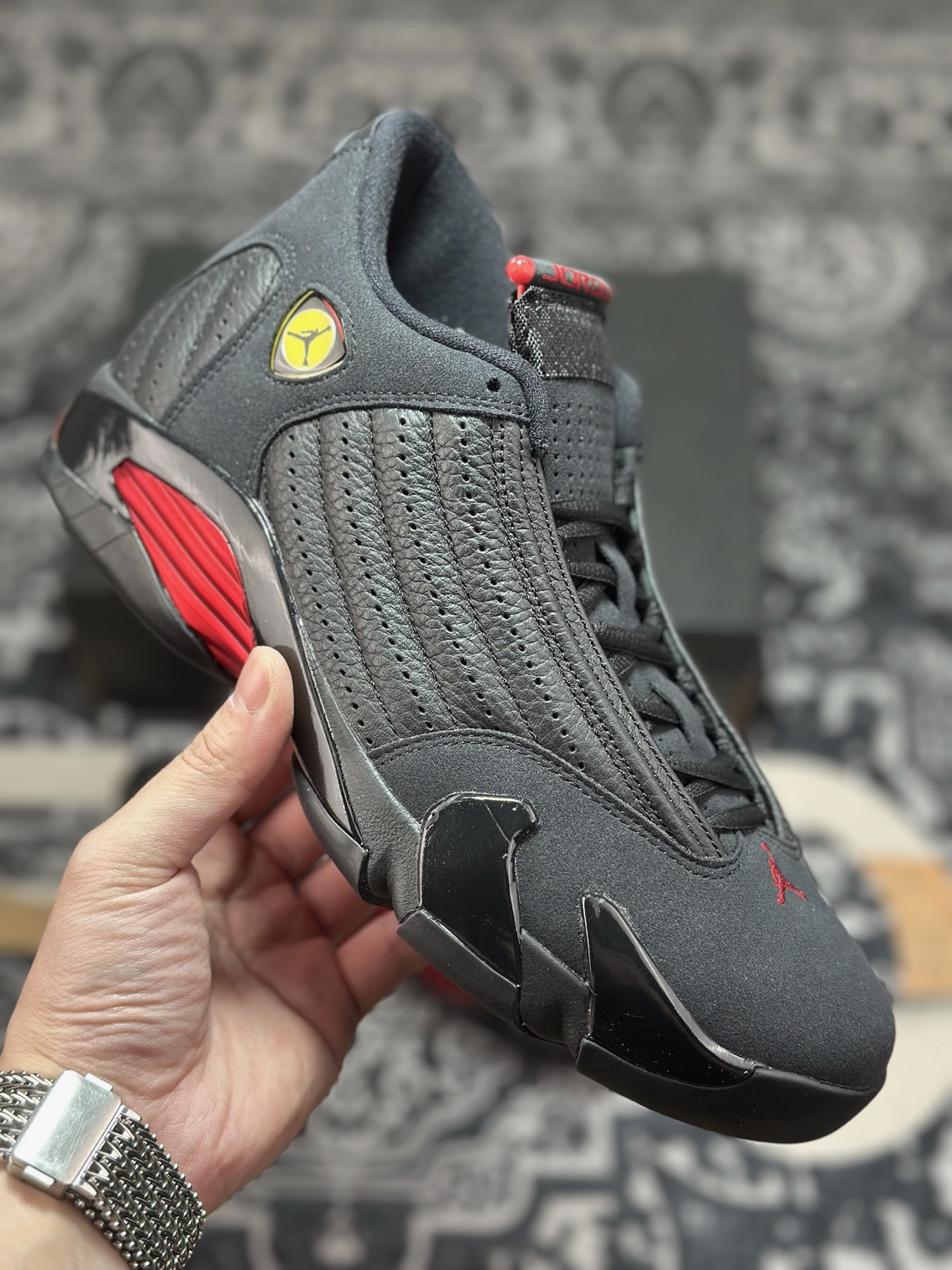 优选 原装级别 Air Jordan 14 Retro AJ14乔14 文化篮球鞋 487471-003