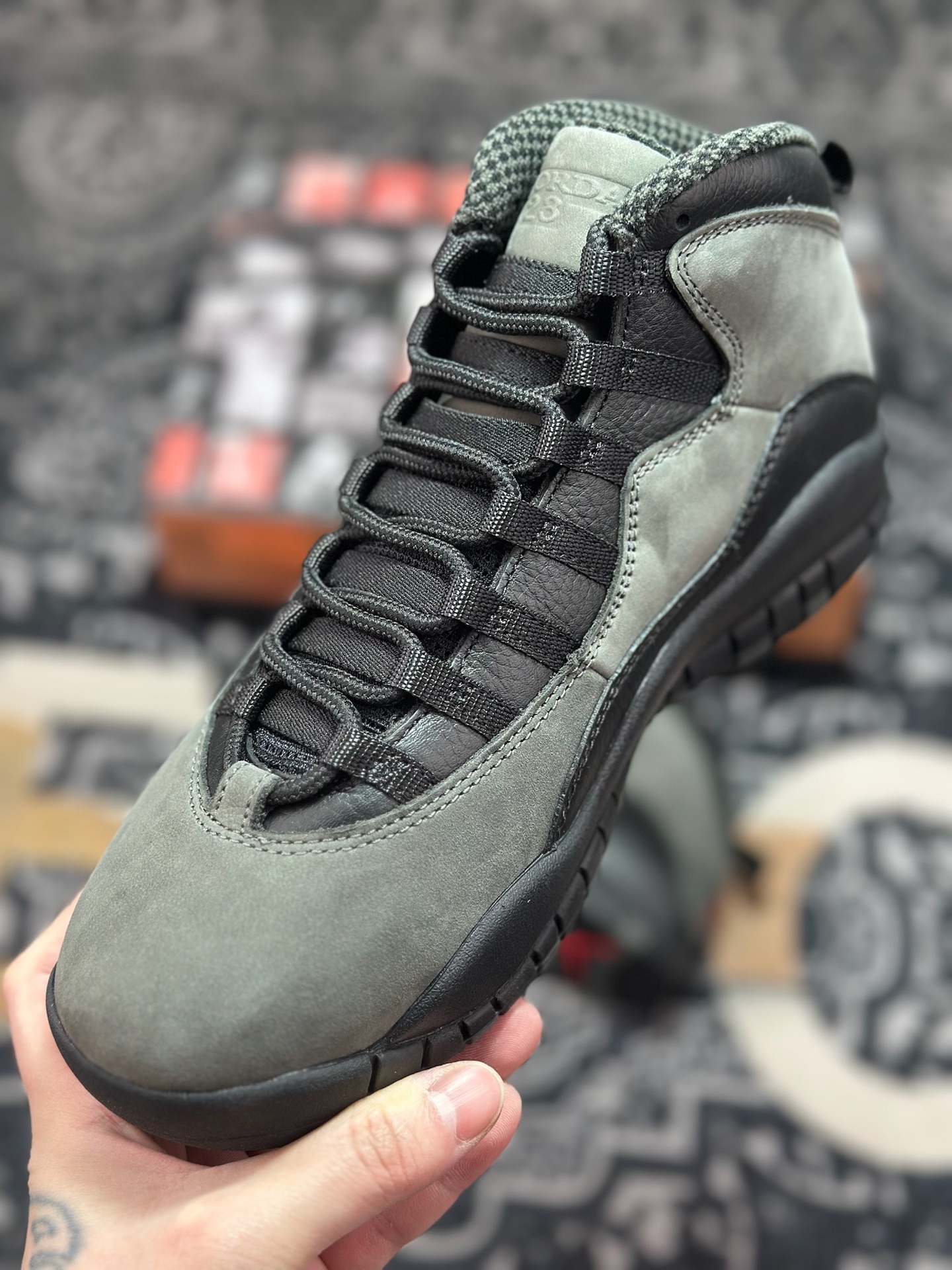 优选 原装级别 Jordan Air Jordan 10 Retro OG Steel 黑色 HJ6779-001