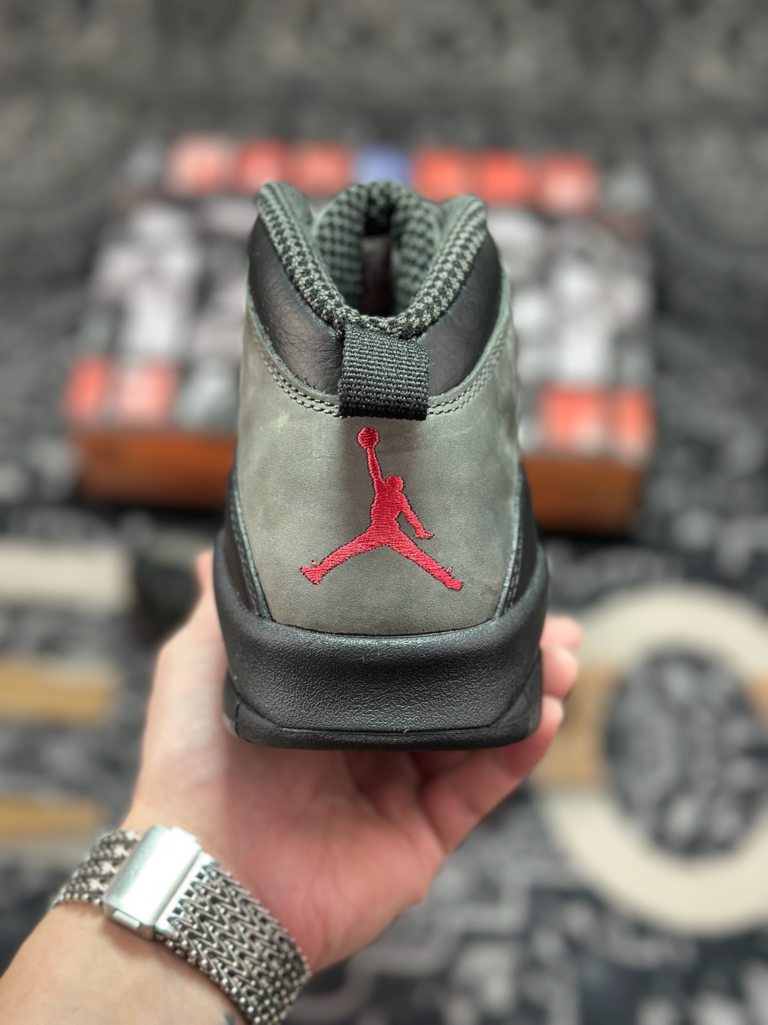 优选 原装级别 Jordan Air Jordan 10 Retro OG Steel 黑色 HJ6779-001