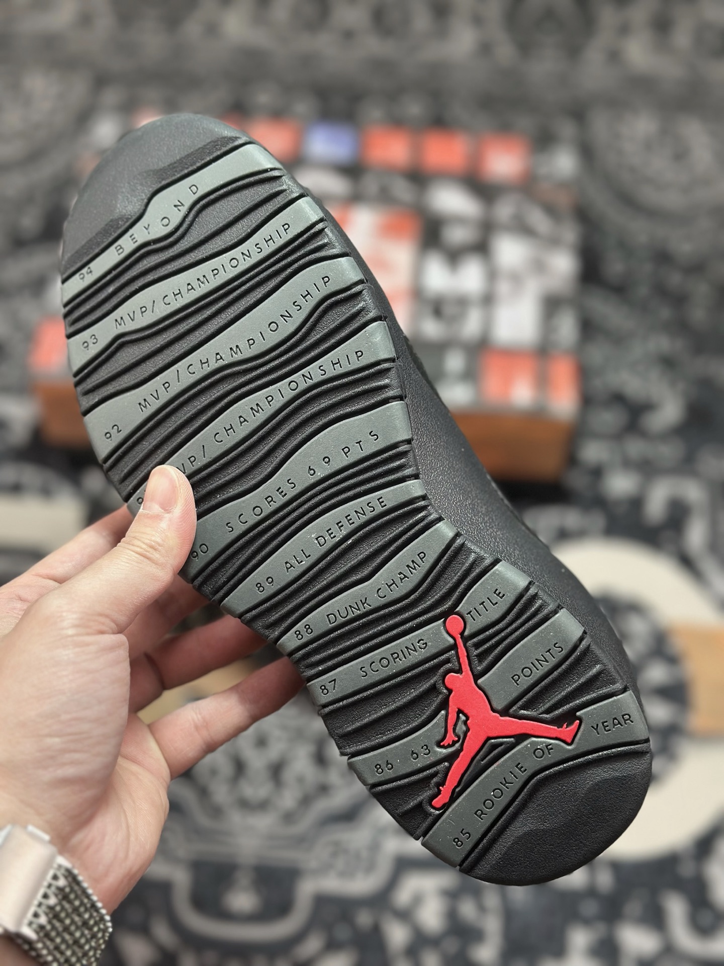 优选 原装级别 Jordan Air Jordan 10 Retro OG Steel 黑色 HJ6779-001