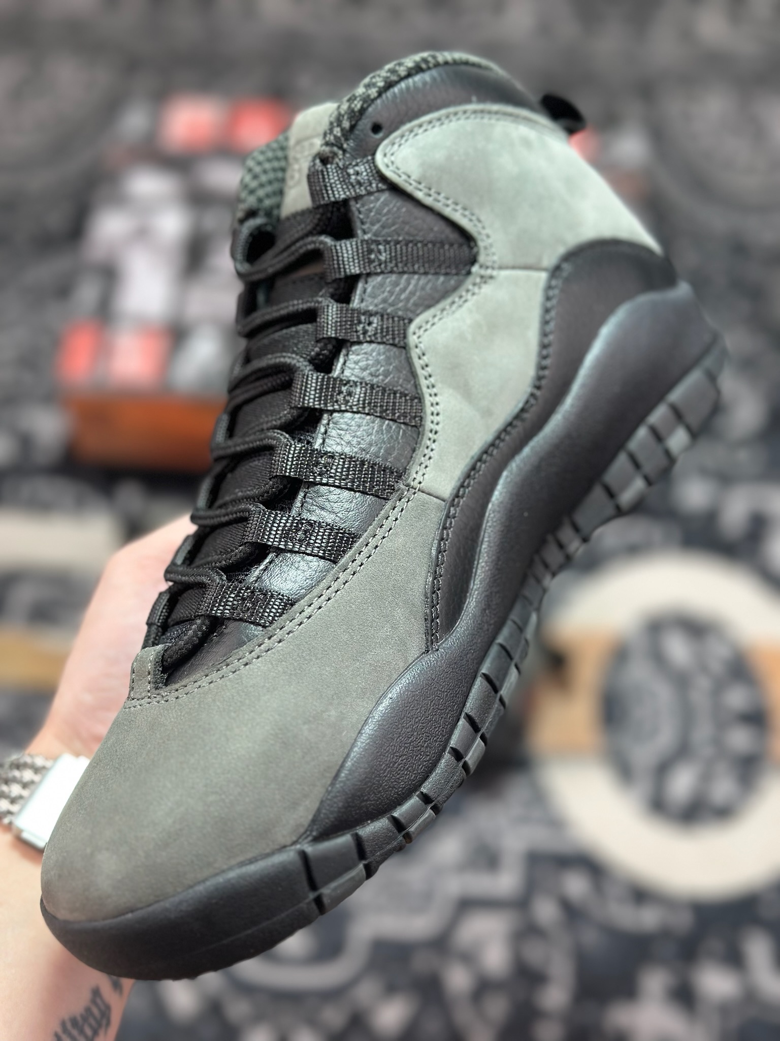 优选 原装级别 Jordan Air Jordan 10 Retro OG Steel 黑色 HJ6779-001