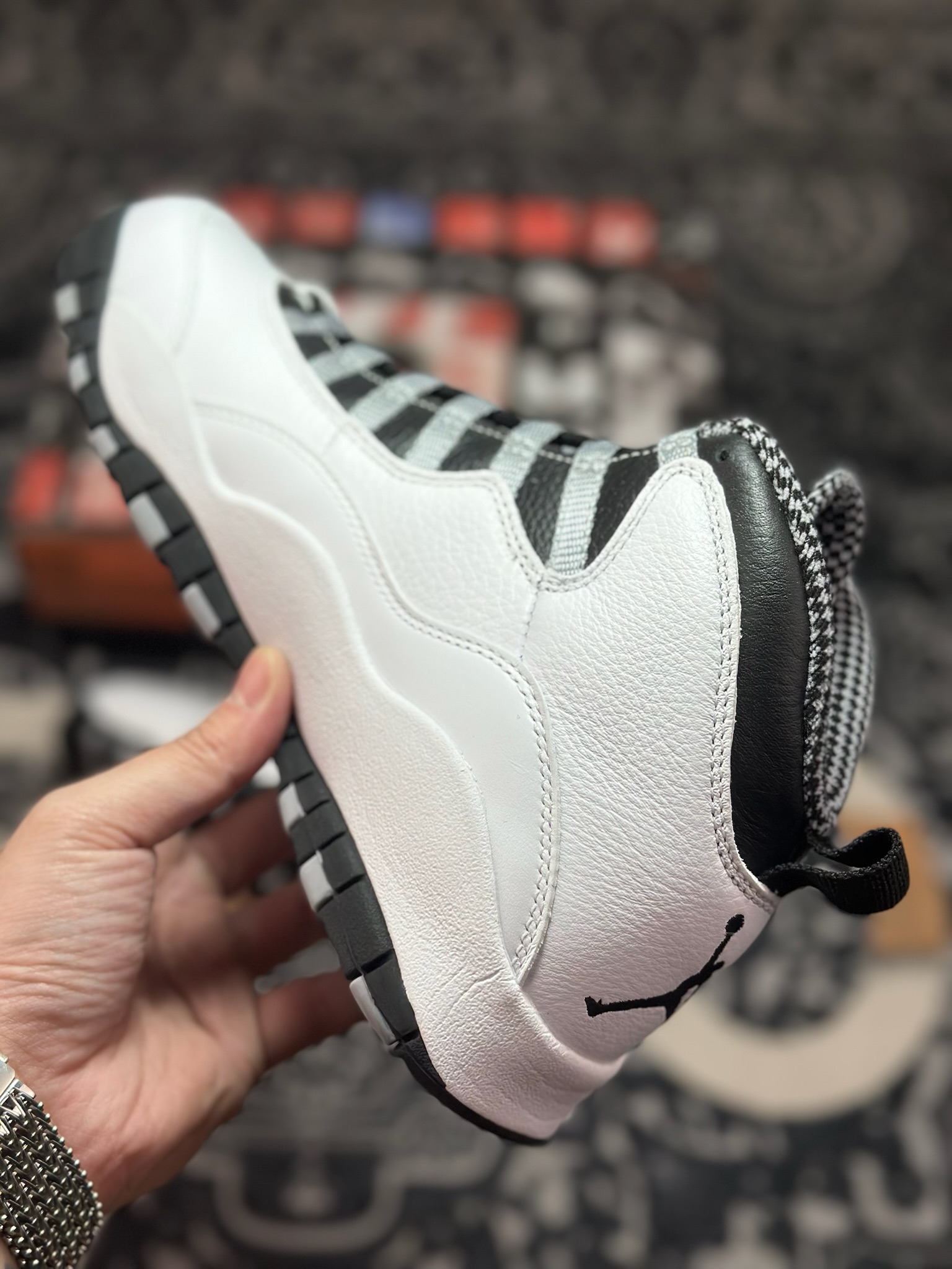 优选 原装级别 Air Jordan 10 OG ”Steel” 黑白 HJ6779-104