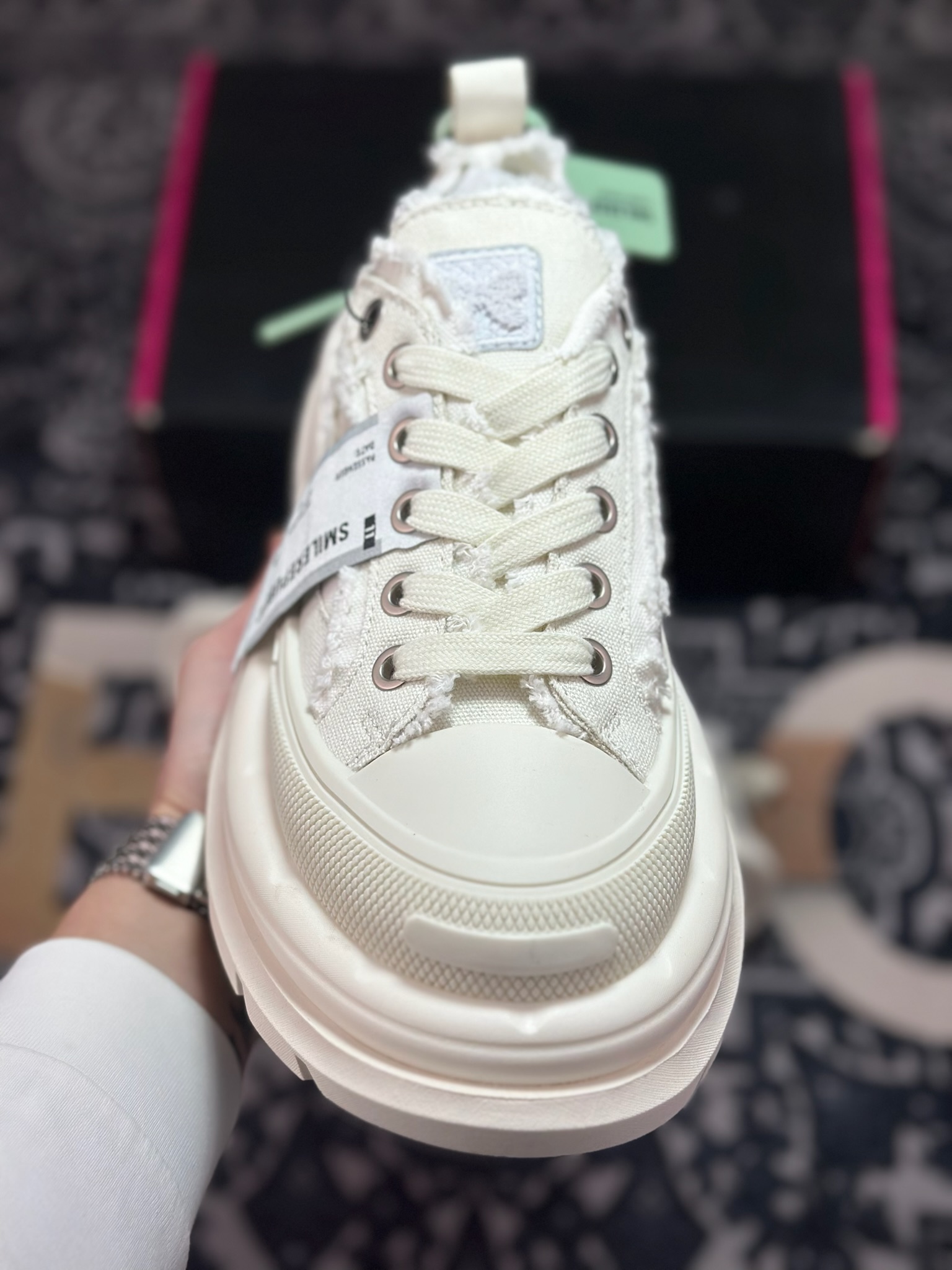 C0350 原装级别 25s早春最新款SMILEREPUBLIC 檀健次 老爹鞋2