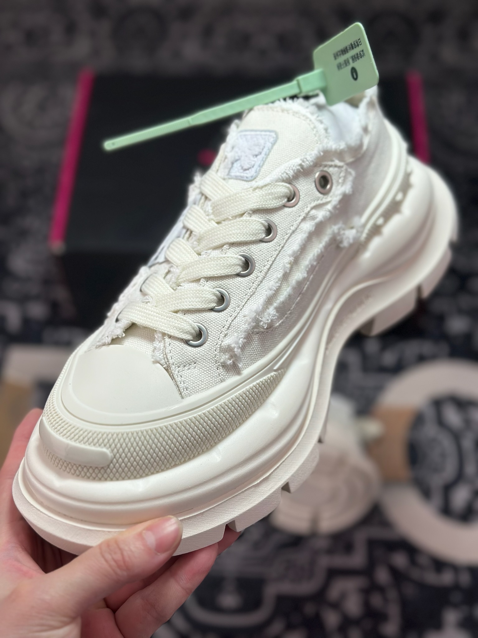 C0350 原装级别 25s早春最新款SMILEREPUBLIC 檀健次 老爹鞋2