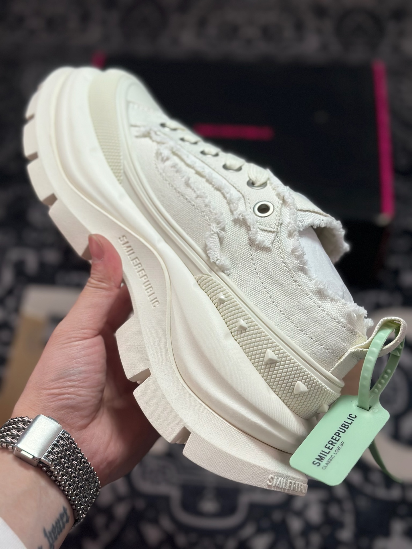 C0350 原装级别 25s早春最新款SMILEREPUBLIC 檀健次 老爹鞋2