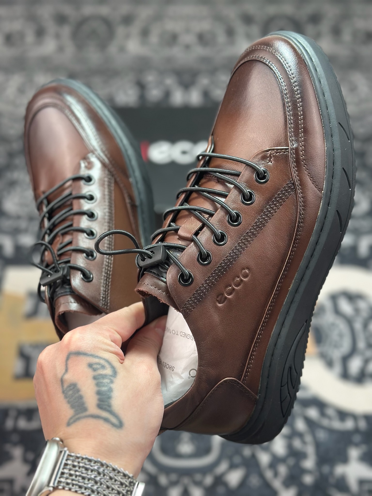 B6300 原装级别 ECCO爱步经典秋冬商务正装休闲鞋 男士简约套脚舒适鞋