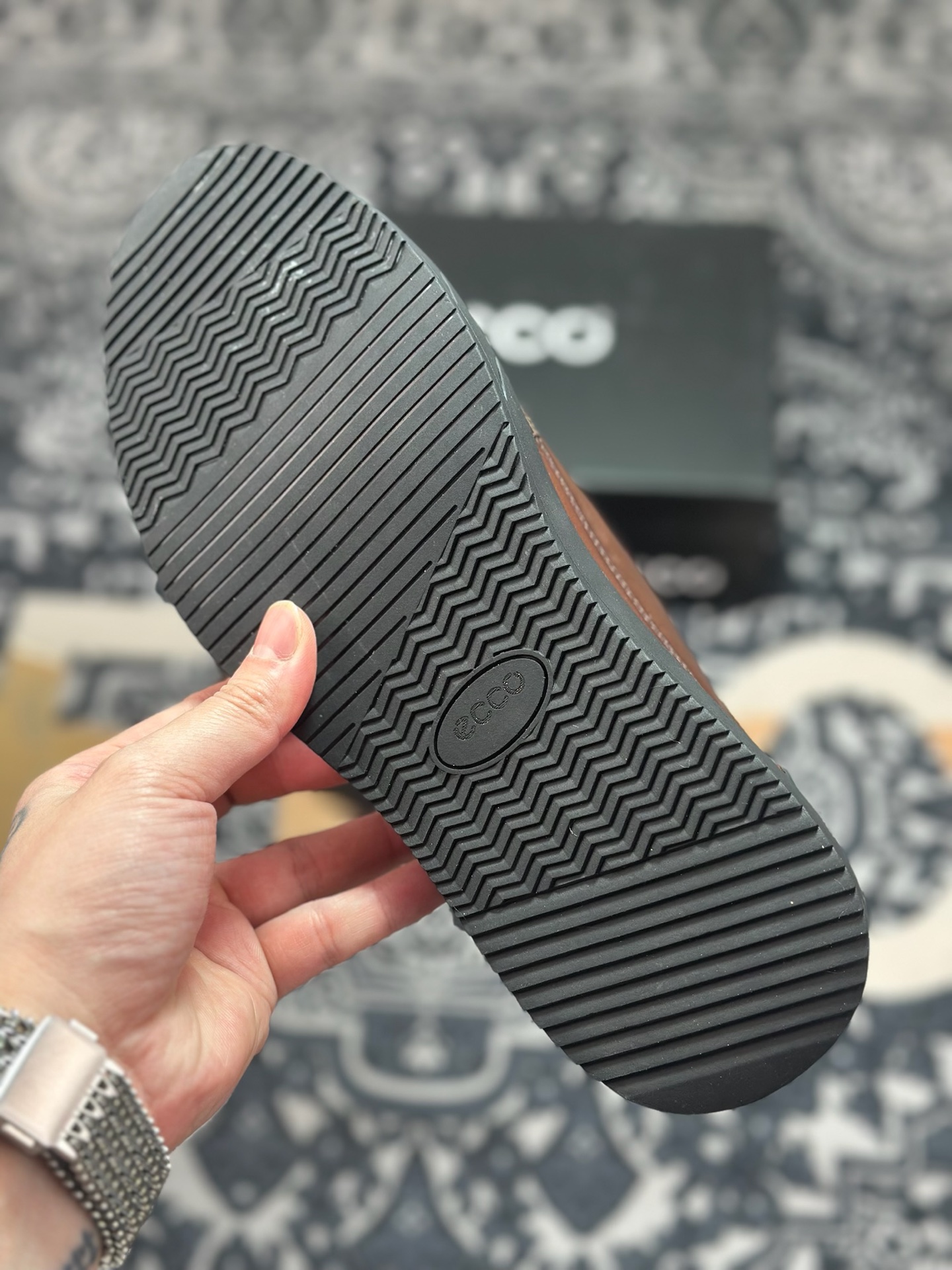 B6300 原装级别 ECCO爱步经典秋冬商务正装休闲鞋 男士简约套脚舒适鞋