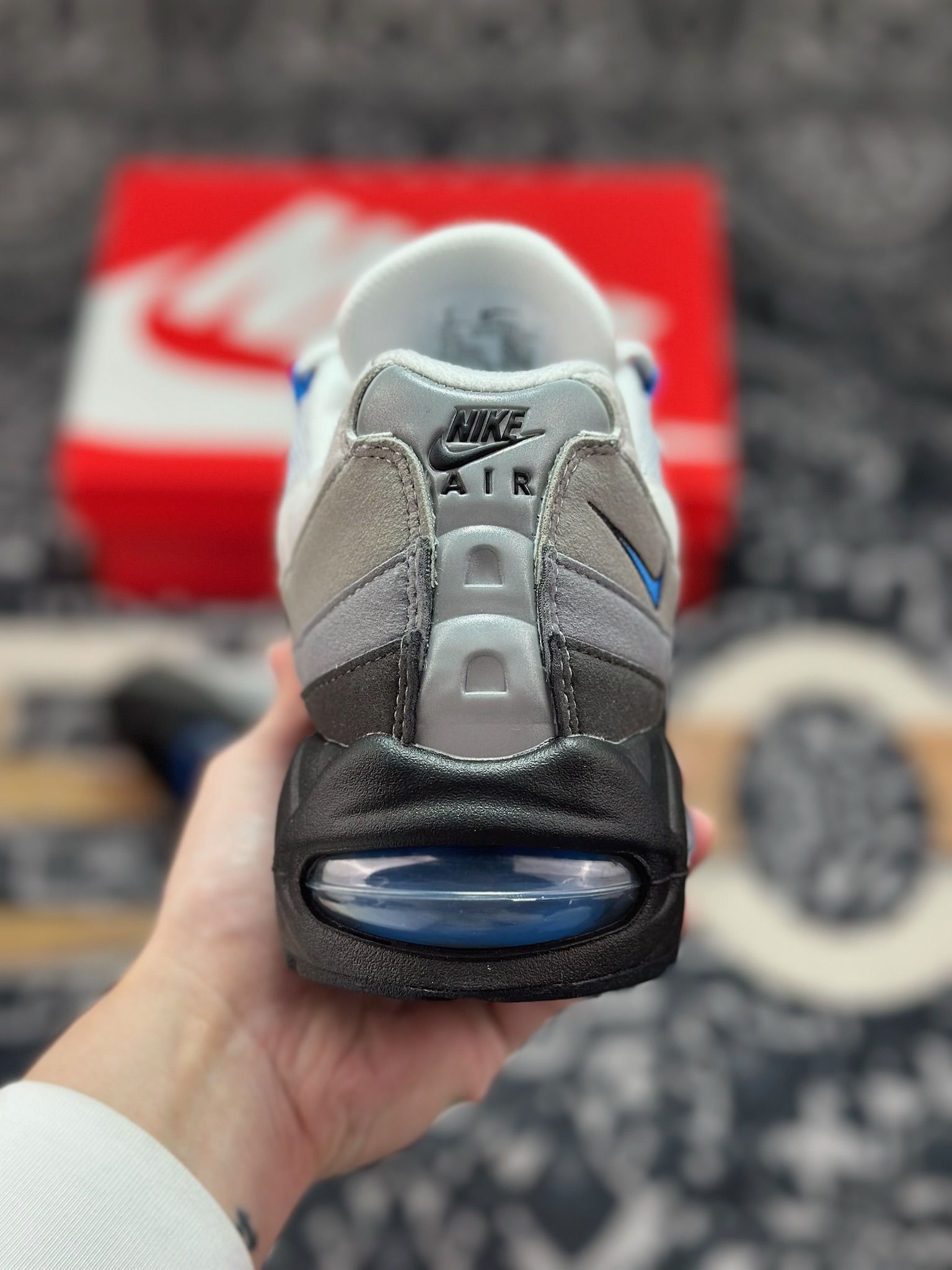 B9350 优选 原装级别 Nike Air Max 95 OG 灰蓝 IM7410-100