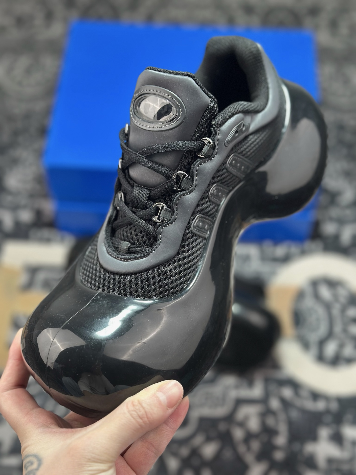 B7300 原装级别 AVAVAV x Adidas Originals Moonrubber Megaride 阿迪达斯 联名款 生活休闲鞋 JI1494