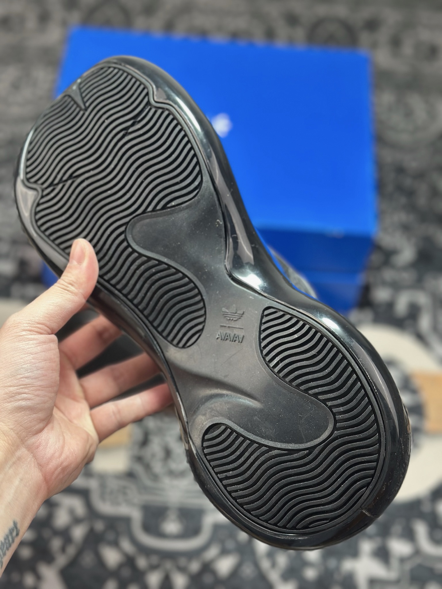 B7300 原装级别 AVAVAV x Adidas Originals Moonrubber Megaride 阿迪达斯 联名款 生活休闲鞋 JI1494