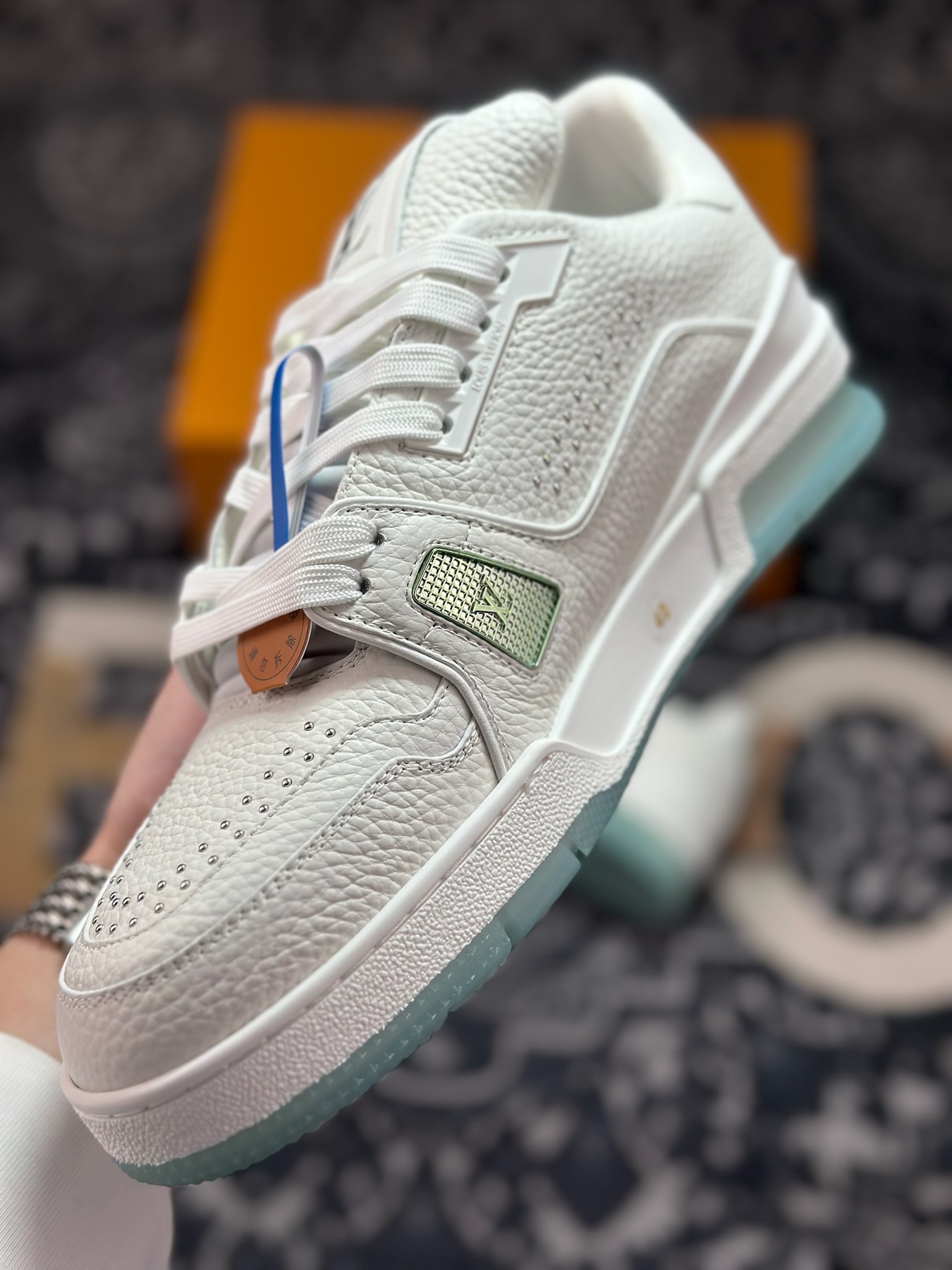 D6550 优选 原装级别 Louis Vuitton 路易威登 LV Trainer 低帮休闲板鞋