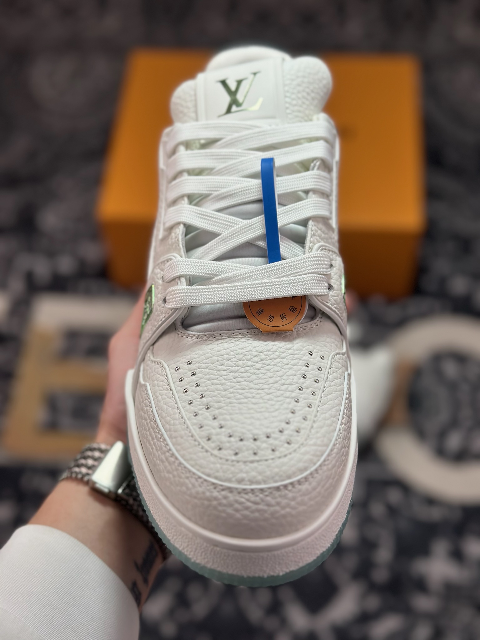 D6550 优选 原装级别 Louis Vuitton 路易威登 LV Trainer 低帮休闲板鞋