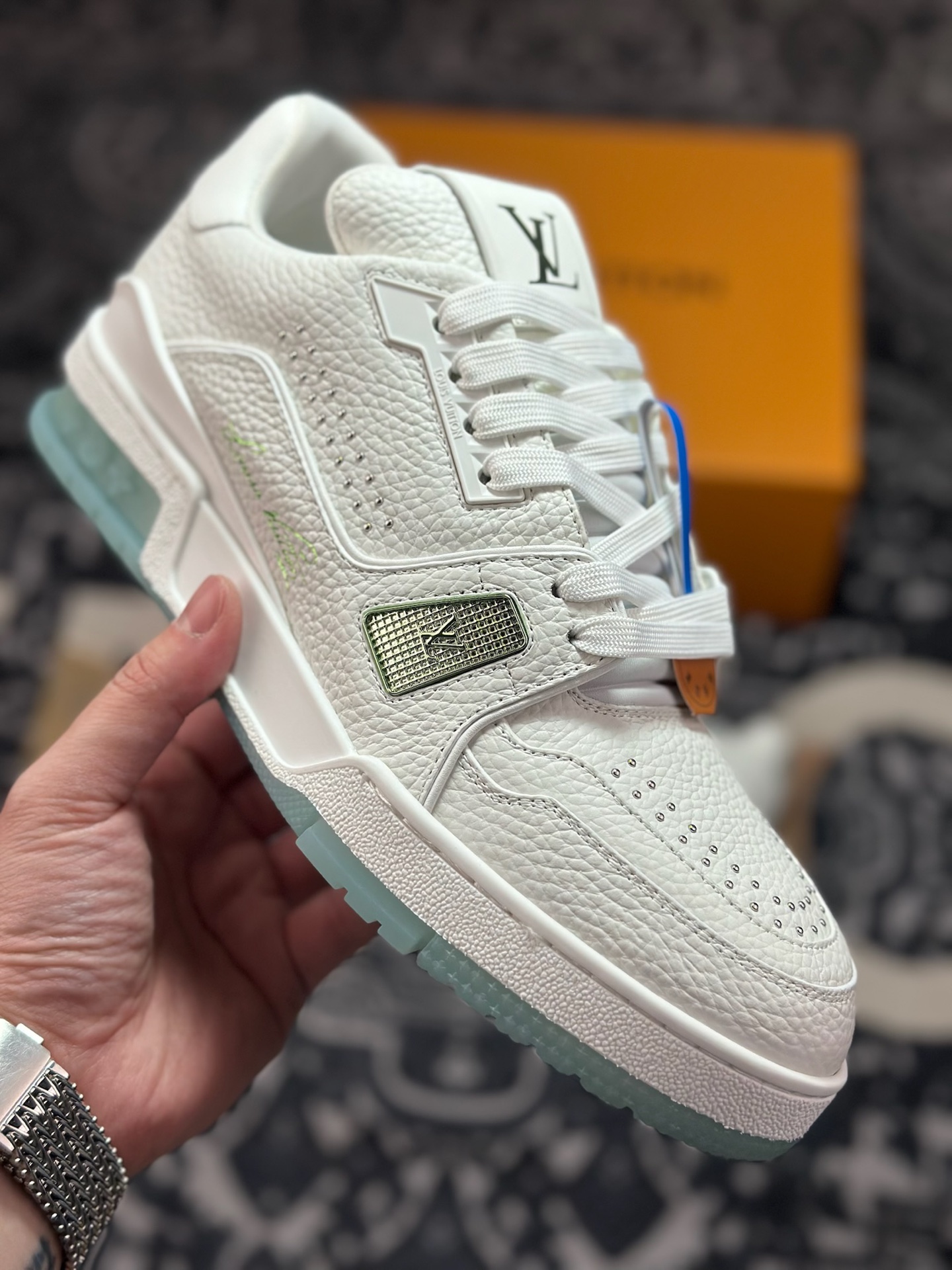 D6550 优选 原装级别 Louis Vuitton 路易威登 LV Trainer 低帮休闲板鞋