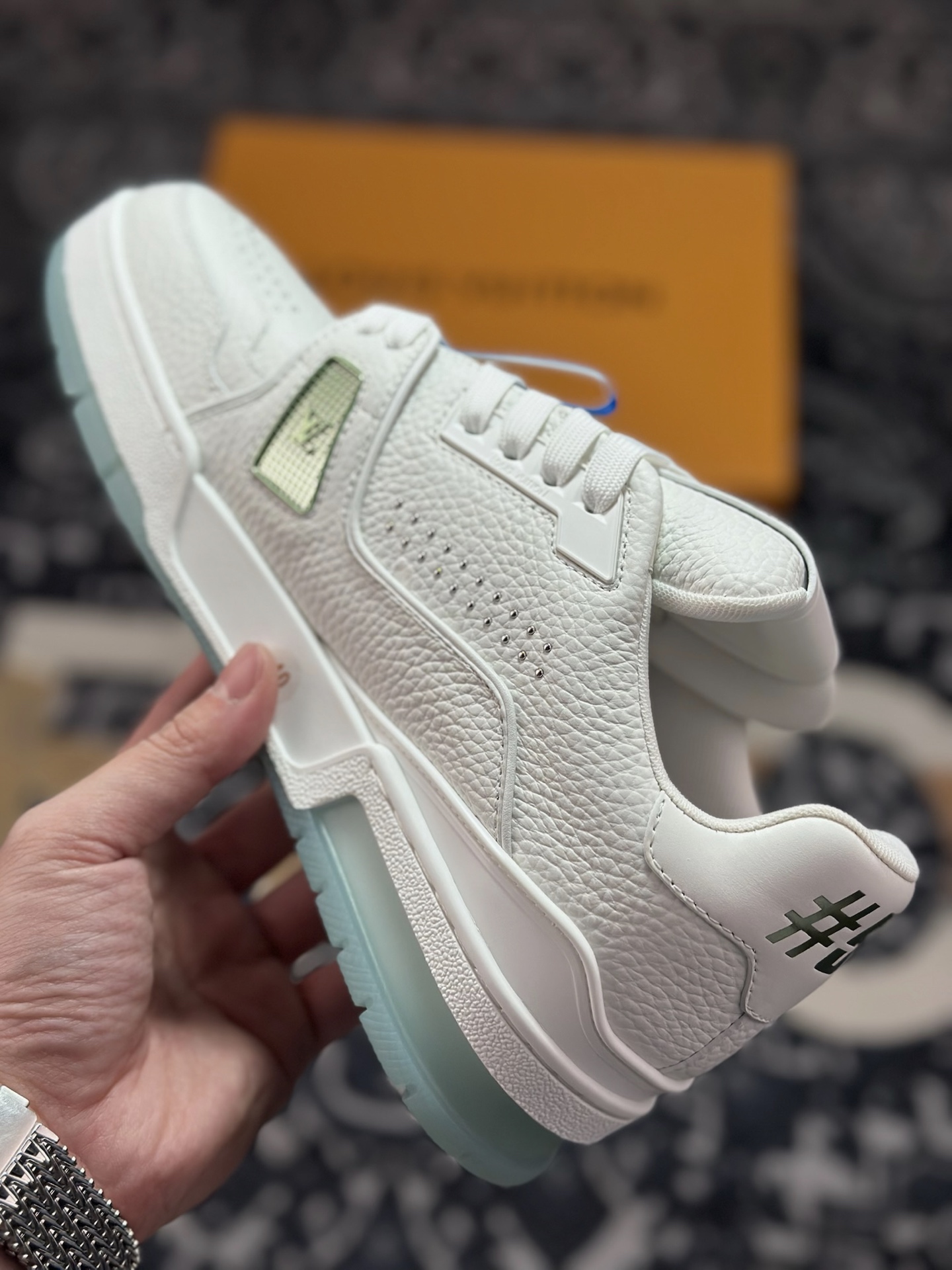 D6550 优选 原装级别 Louis Vuitton 路易威登 LV Trainer 低帮休闲板鞋