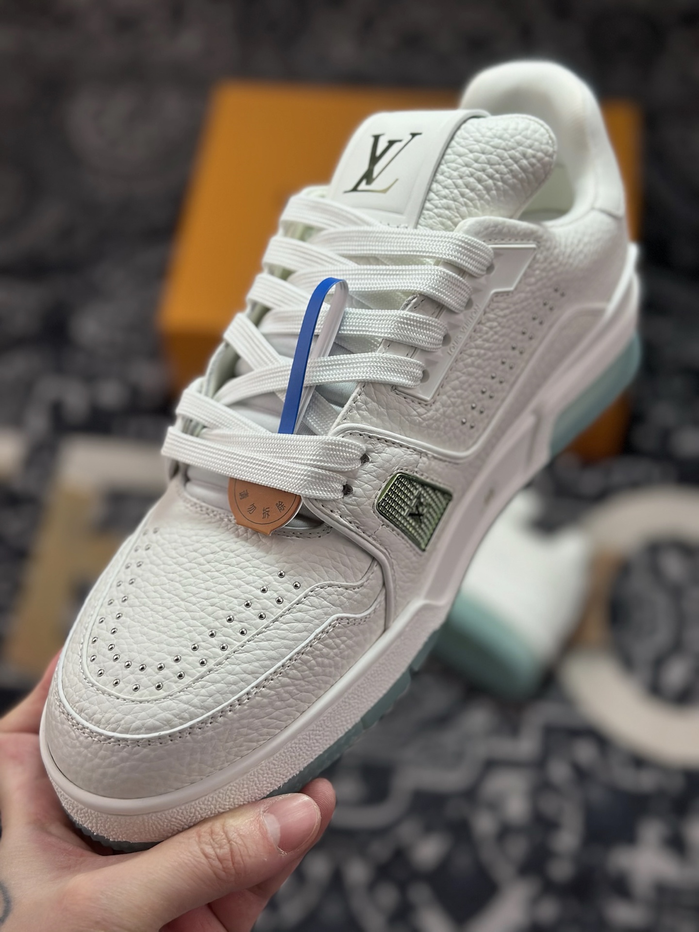 D6550 优选 原装级别 Louis Vuitton 路易威登 LV Trainer 低帮休闲板鞋