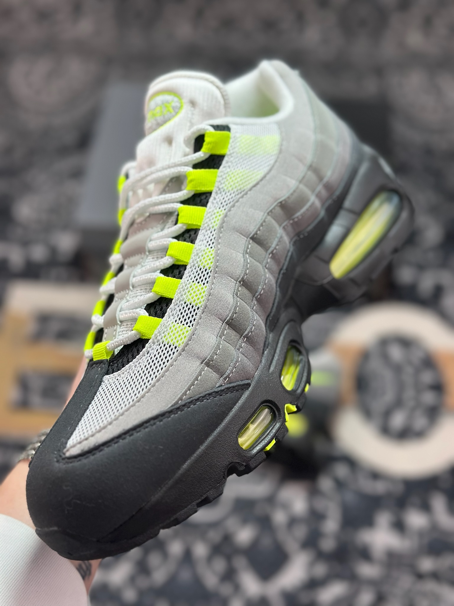 B9350 优选 原装级别 纯原版 纯原版 NK Air Max 95 OG 低帮休闲运动板鞋 HM4740-001-Chinese UA Cheap High Quatity Brand Clothes Bags handbags Sneakers wholesale wholesaler seller from China Factory suppliers Fashion Clothing Shoes best Quality Beautiful Price B9350 优选 原装级别 纯原版 纯原版 NK Air Max 95 OG 低帮休闲运动板鞋 HM4740-001