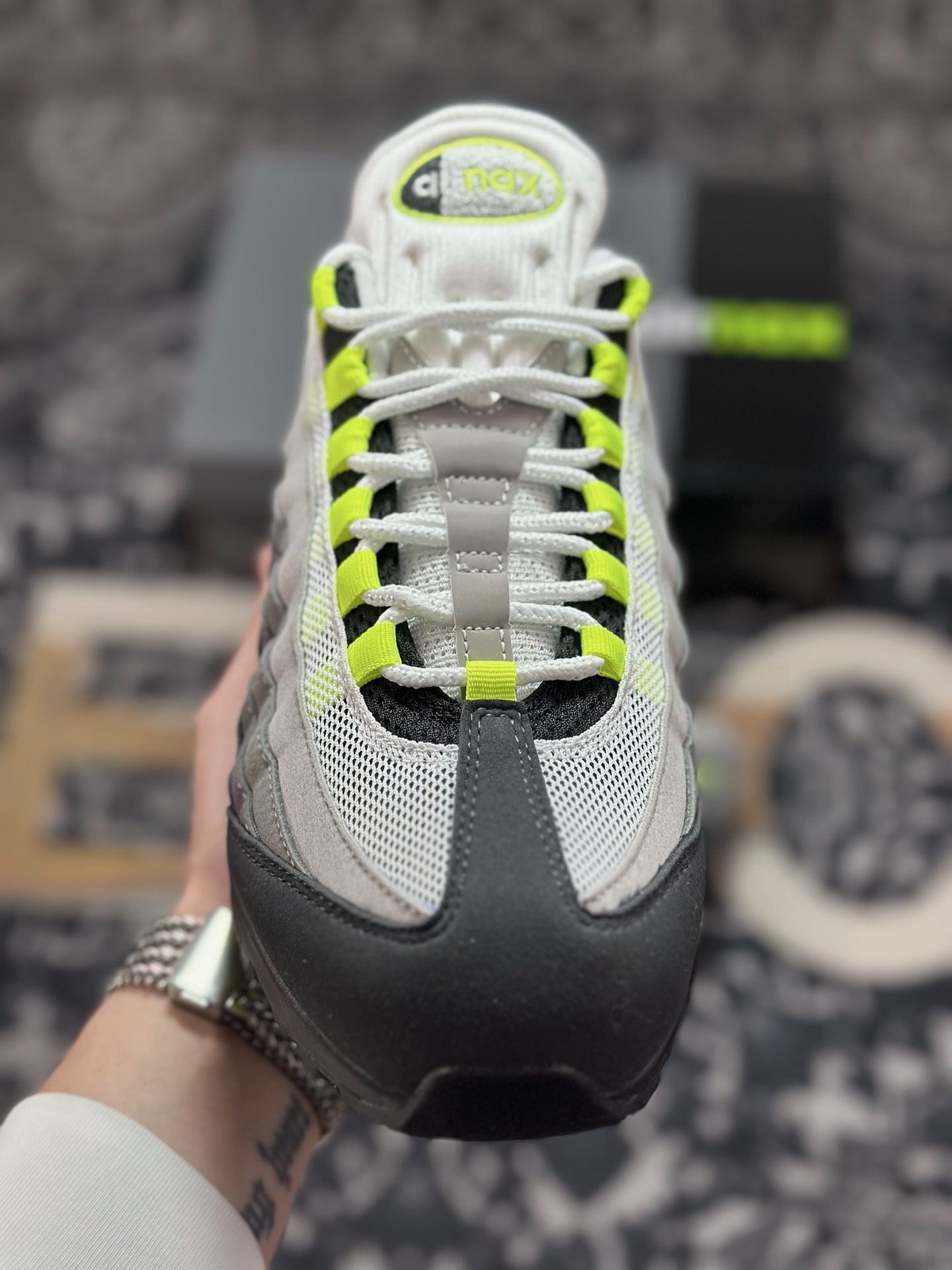 B9350 优选 原装级别 纯原版 纯原版 NK Air Max 95 OG 低帮休闲运动板鞋 HM4740-001-Chinese UA Cheap High Quatity Brand Clothes Bags handbags Sneakers wholesale wholesaler seller from China Factory suppliers Fashion Clothing Shoes best Quality Beautiful Price B9350 优选 原装级别 纯原版 纯原版 NK Air Max 95 OG 低帮休闲运动板鞋 HM4740-001