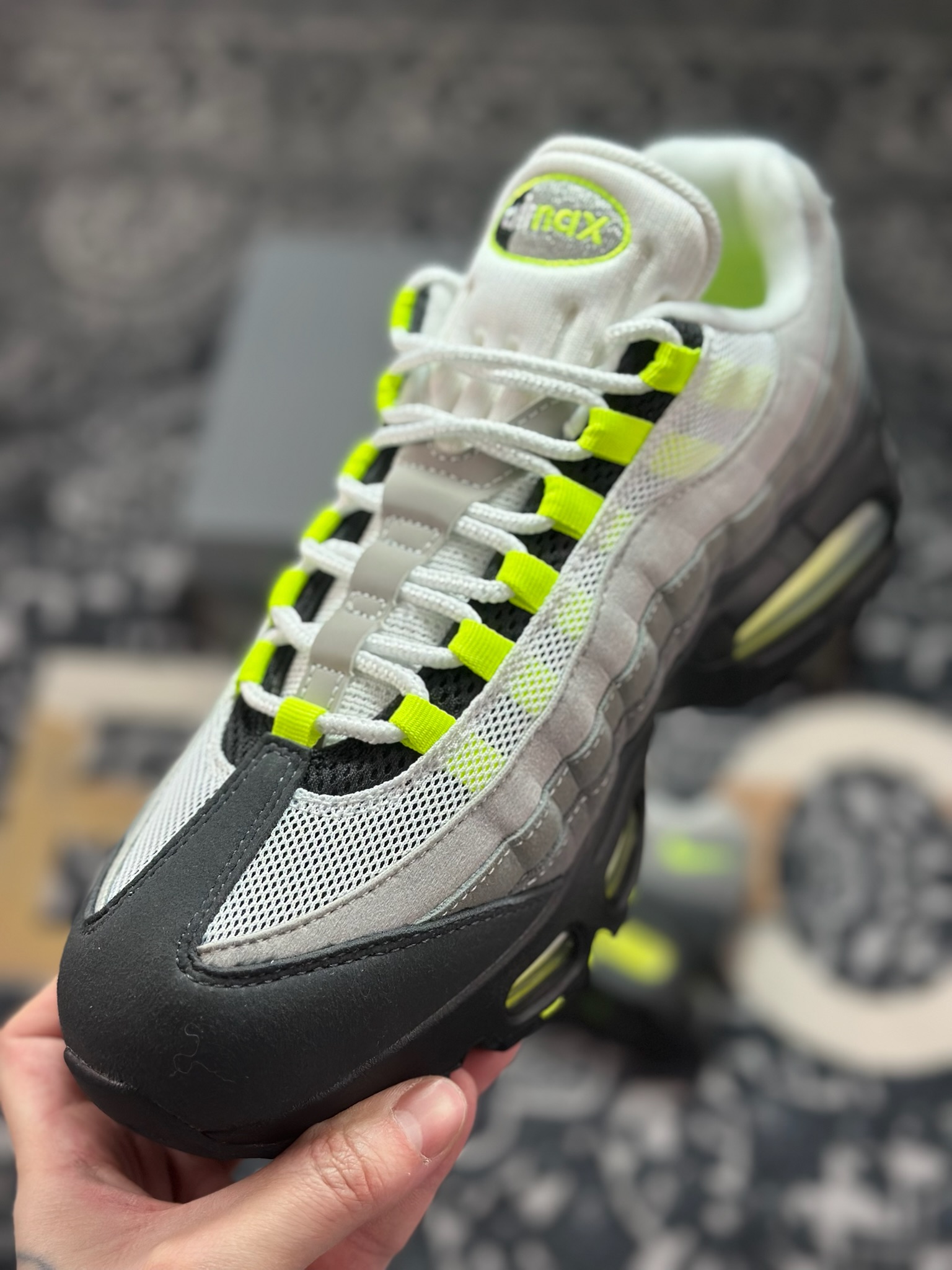 B9350 优选 原装级别 纯原版 纯原版 NK Air Max 95 OG 低帮休闲运动板鞋 HM4740-001-Chinese UA Cheap High Quatity Brand Clothes Bags handbags Sneakers wholesale wholesaler seller from China Factory suppliers Fashion Clothing Shoes best Quality Beautiful Price B9350 优选 原装级别 纯原版 纯原版 NK Air Max 95 OG 低帮休闲运动板鞋 HM4740-001