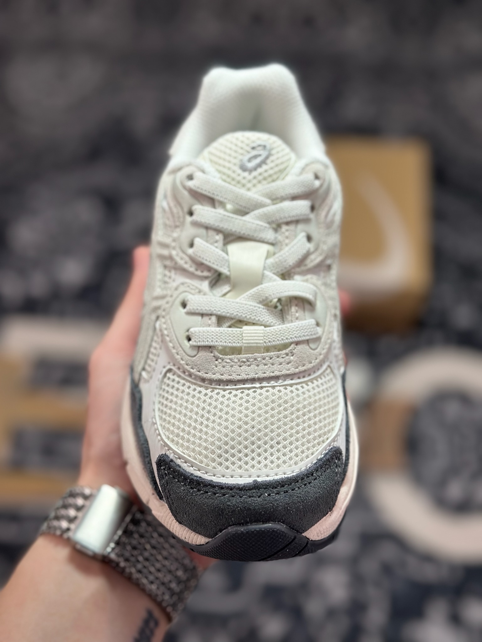 原装级别 童鞋#ASICS GEL-NYC PS 防滑耐磨透气跑鞋 1204A176-020