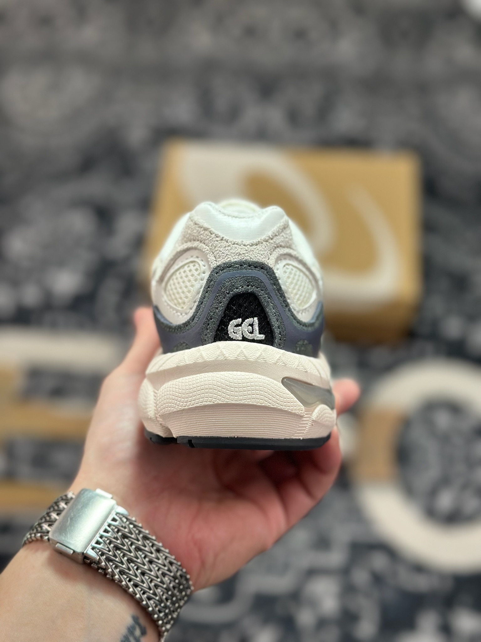 原装级别 童鞋#ASICS GEL-NYC PS 防滑耐磨透气跑鞋 1204A176-020