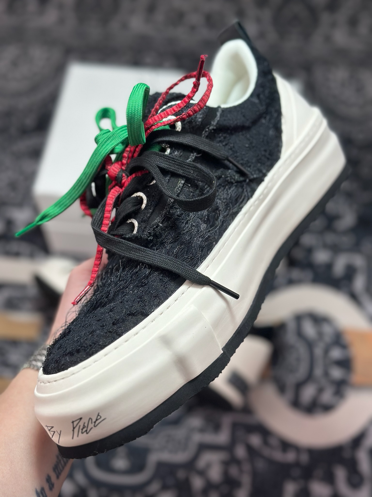 优选 原装级别 VESSEL × 吴建豪联名|雪花酥Snowflake厚底增高板鞋-Top High Quatity Cheap Sneakers Fashion Clothing Clothes Bags handbags Shoes of all Brand wholesale With The best Quality And Beautiful Price from China Factory Chinese suppliers wholesaler seller 优选 原装级别 VESSEL × 吴建豪联名|雪花酥Snowflake厚底增高板鞋