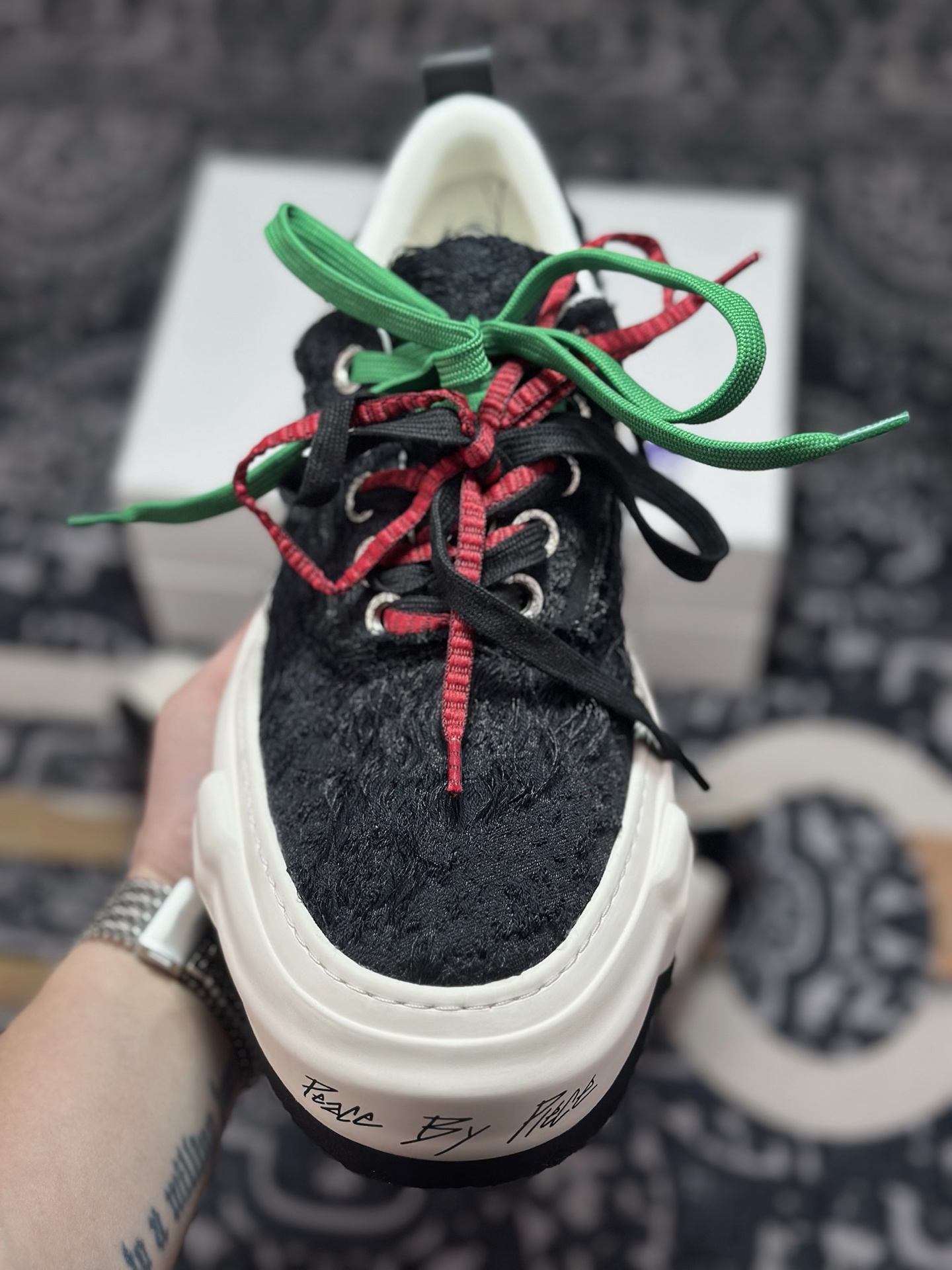 优选 原装级别 VESSEL × 吴建豪联名|雪花酥Snowflake厚底增高板鞋-Top High Quatity Cheap Sneakers Fashion Clothing Clothes Bags handbags Shoes of all Brand wholesale With The best Quality And Beautiful Price from China Factory Chinese suppliers wholesaler seller 优选 原装级别 VESSEL × 吴建豪联名|雪花酥Snowflake厚底增高板鞋