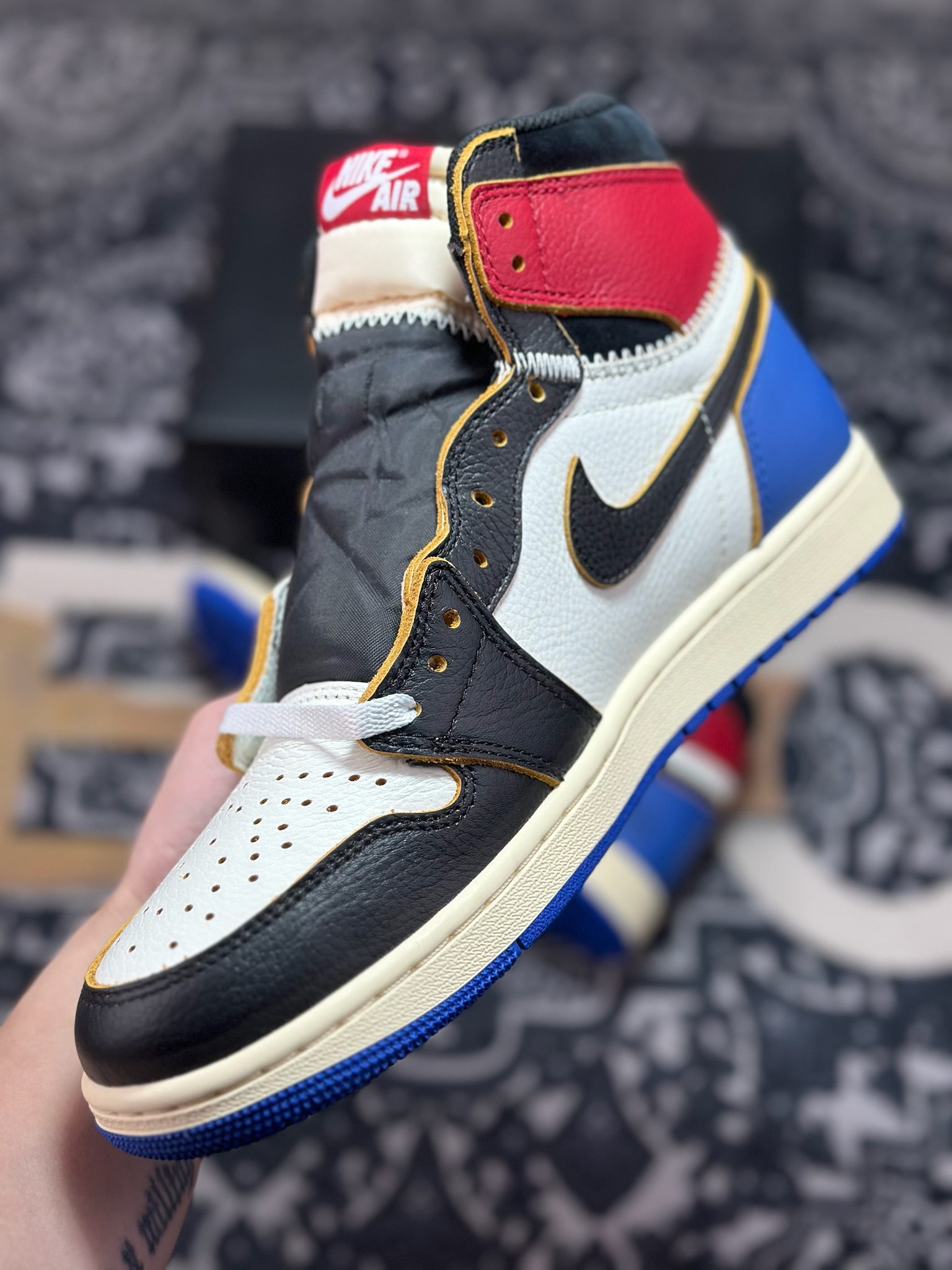 优选 原装级别 纯原 Fragment Design x Union LA x Air Jordan 1 AJ1乔1 藤原浩三方联名 IO7847-002-Top High Quatity Cheap Sneakers Fashion Clothing Clothes Bags handbags Shoes of all Brand wholesale With The best Quality And Beautiful Price from China Factory Chinese suppliers wholesaler seller 优选 原装级别 纯原 Fragment Design x Union LA x Air Jordan 1 AJ1乔1 藤原浩三方联名 IO7847-002