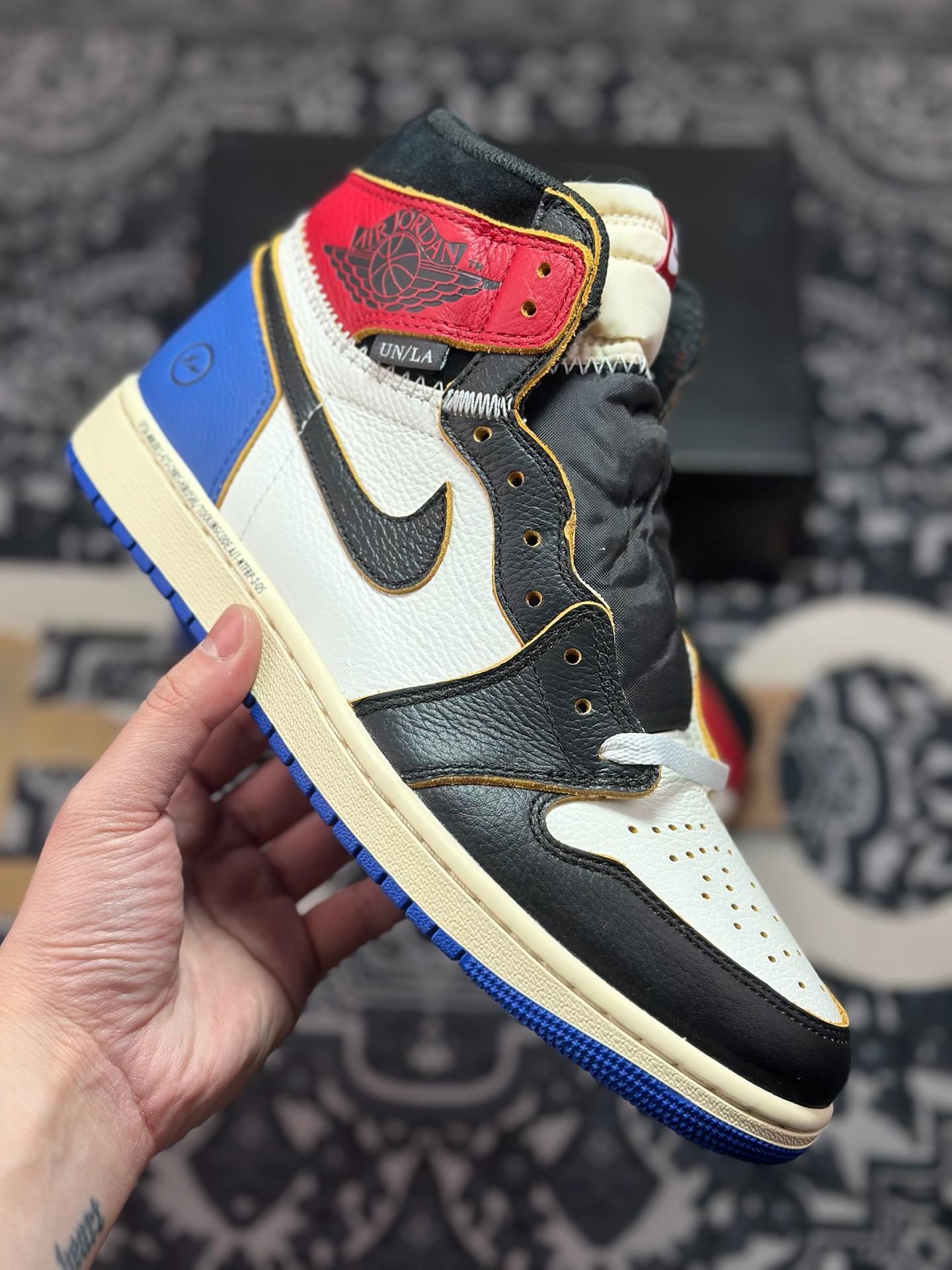 优选 原装级别 纯原 Fragment Design x Union LA x Air Jordan 1 AJ1乔1 藤原浩三方联名 IO7847-002-Top High Quatity Cheap Sneakers Fashion Clothing Clothes Bags handbags Shoes of all Brand wholesale With The best Quality And Beautiful Price from China Factory Chinese suppliers wholesaler seller 优选 原装级别 纯原 Fragment Design x Union LA x Air Jordan 1 AJ1乔1 藤原浩三方联名 IO7847-002