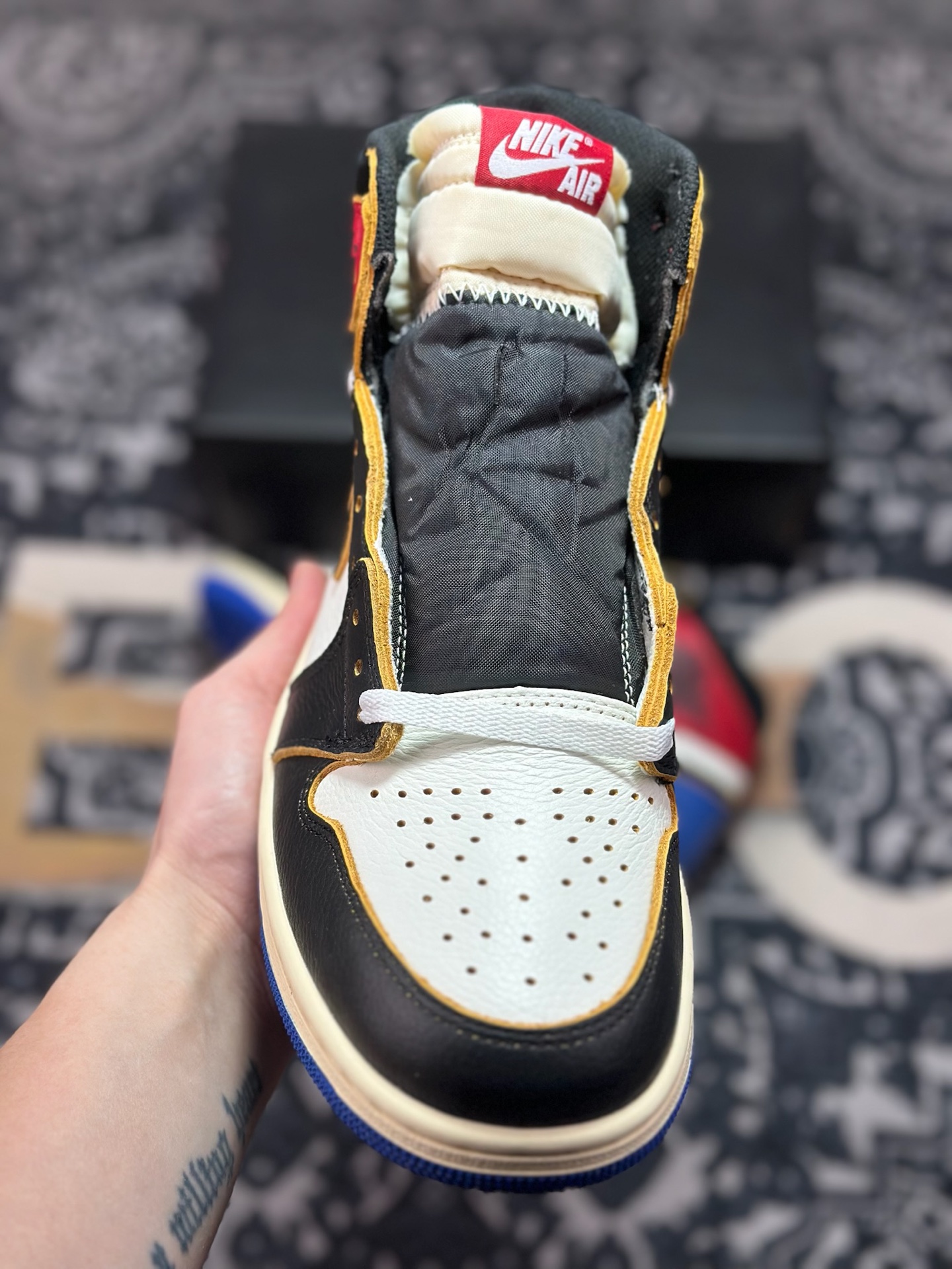 优选 原装级别 纯原 Fragment Design x Union LA x Air Jordan 1 AJ1乔1 藤原浩三方联名 IO7847-002-Top High Quatity Cheap Sneakers Fashion Clothing Clothes Bags handbags Shoes of all Brand wholesale With The best Quality And Beautiful Price from China Factory Chinese suppliers wholesaler seller 优选 原装级别 纯原 Fragment Design x Union LA x Air Jordan 1 AJ1乔1 藤原浩三方联名 IO7847-002